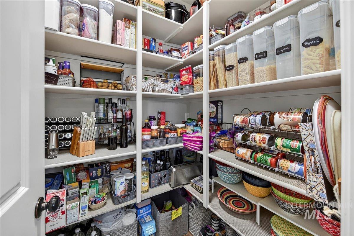 View of storage area