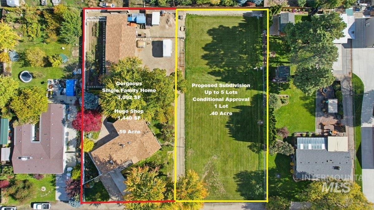 2106 N Cribbens Street, Boise, Idaho 83713, Land For Sale, Price $899,000, 98968011