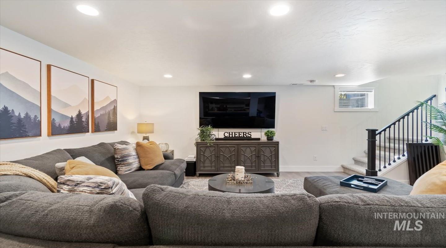 Lower level family room