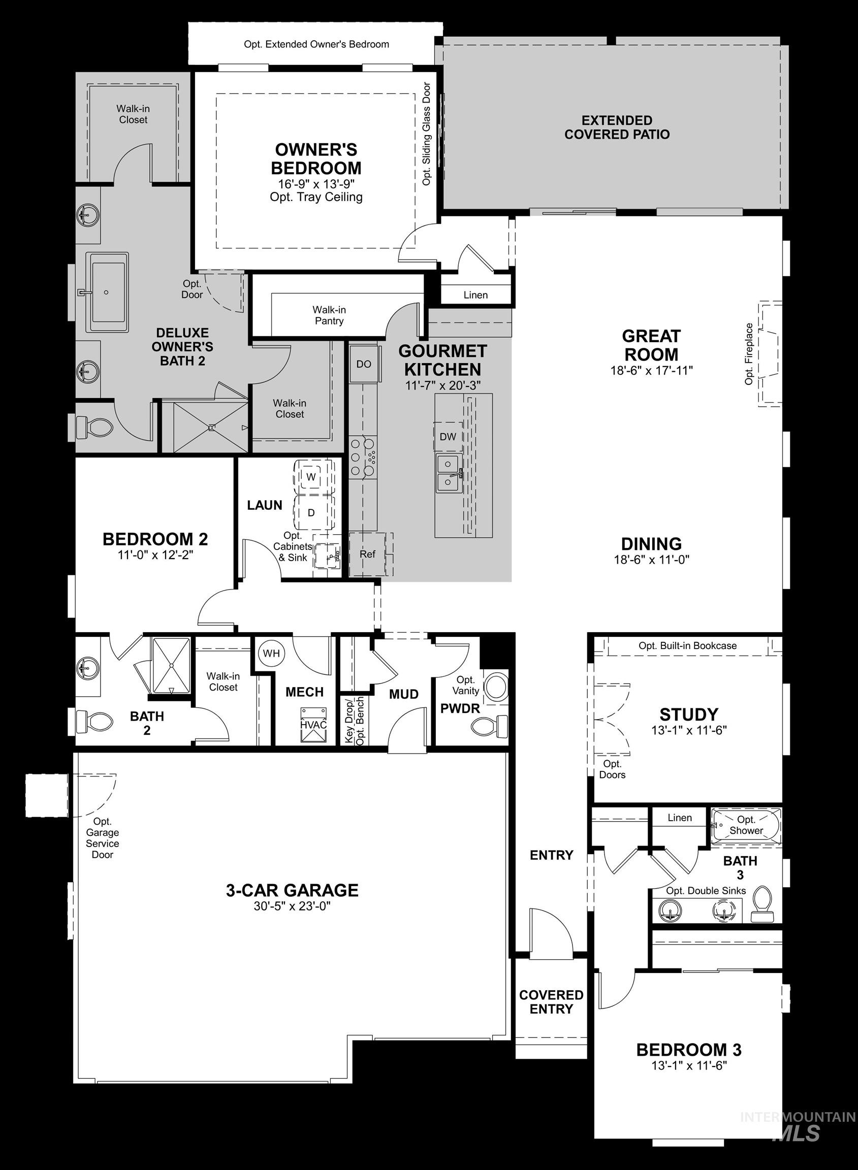 2195 N Mountain Vista Ave, Star, Idaho 83669, 3 Bedrooms, 3.5 Bathrooms, Residential For Sale, Price $739,990, 98968021