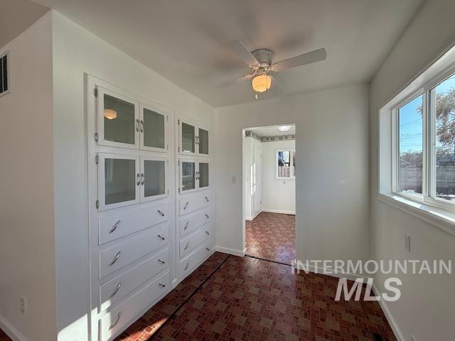 Friendly dining room with lots of built ins for your special china