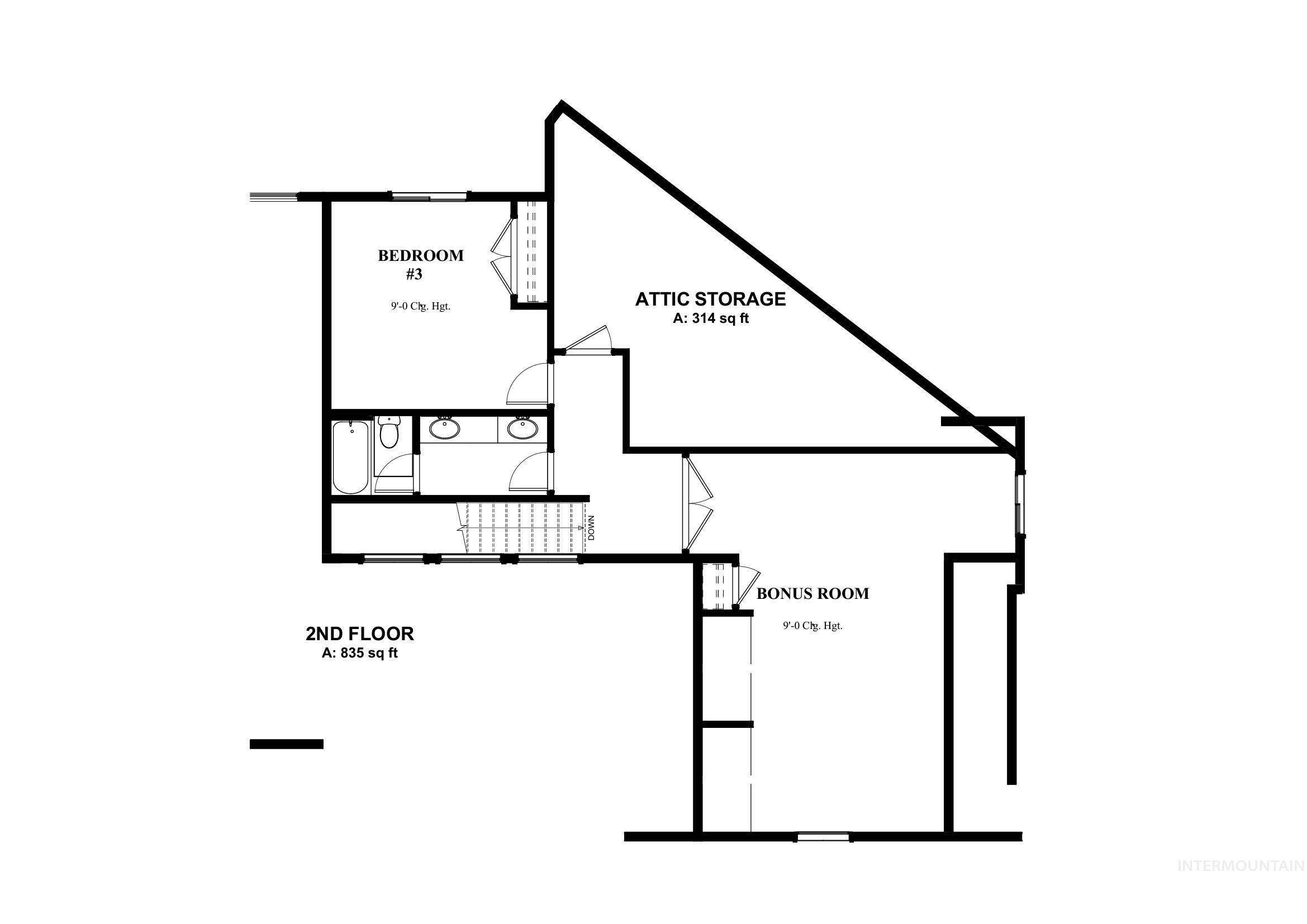 View of home floor plan