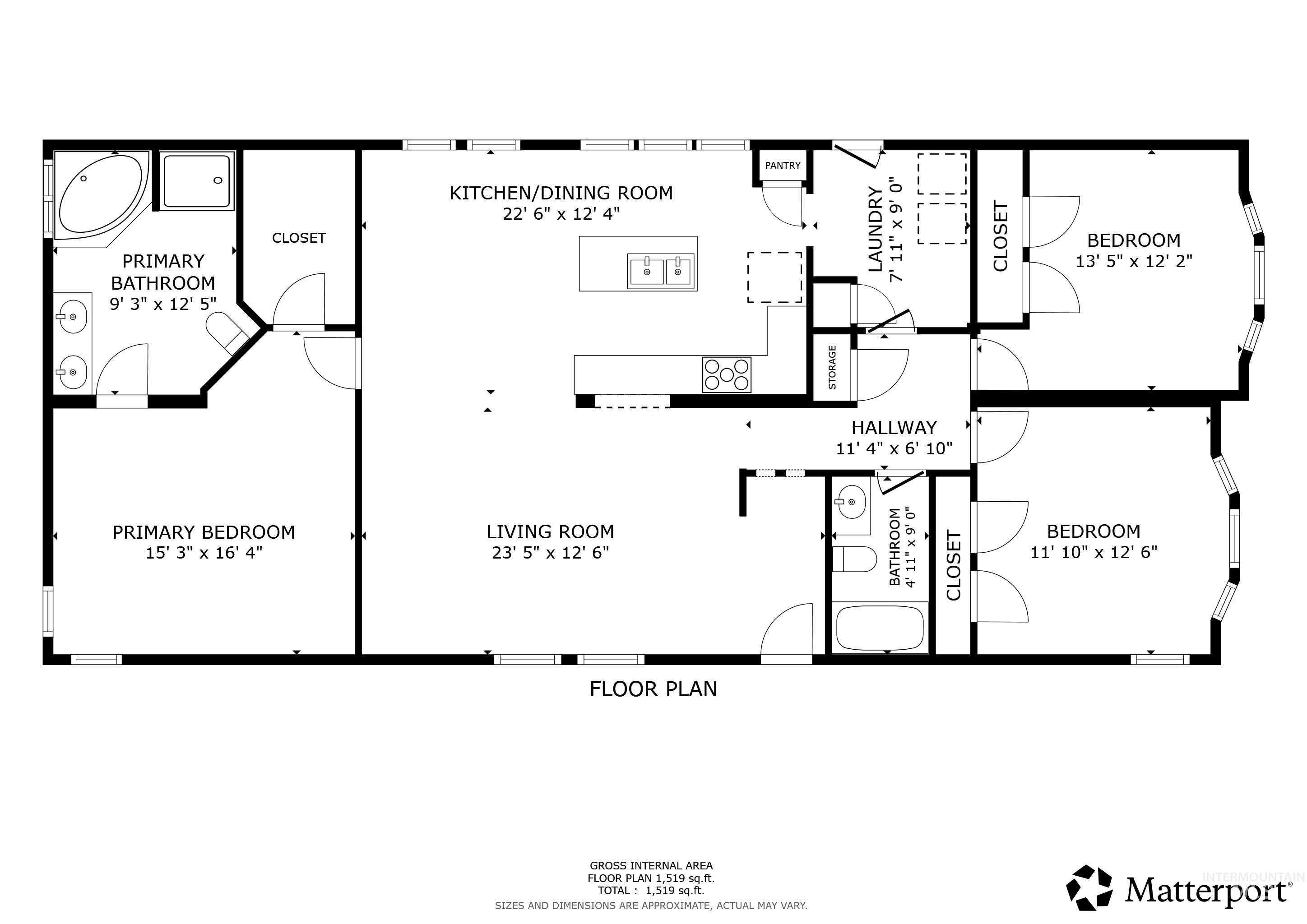 700 E Fairview Ave, Meridian, Idaho 83642-3308, 3 Bedrooms, 2 Bathrooms, Residential For Sale, Price $130,000, 98968035