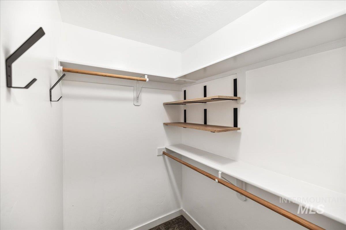 View of spacious closet