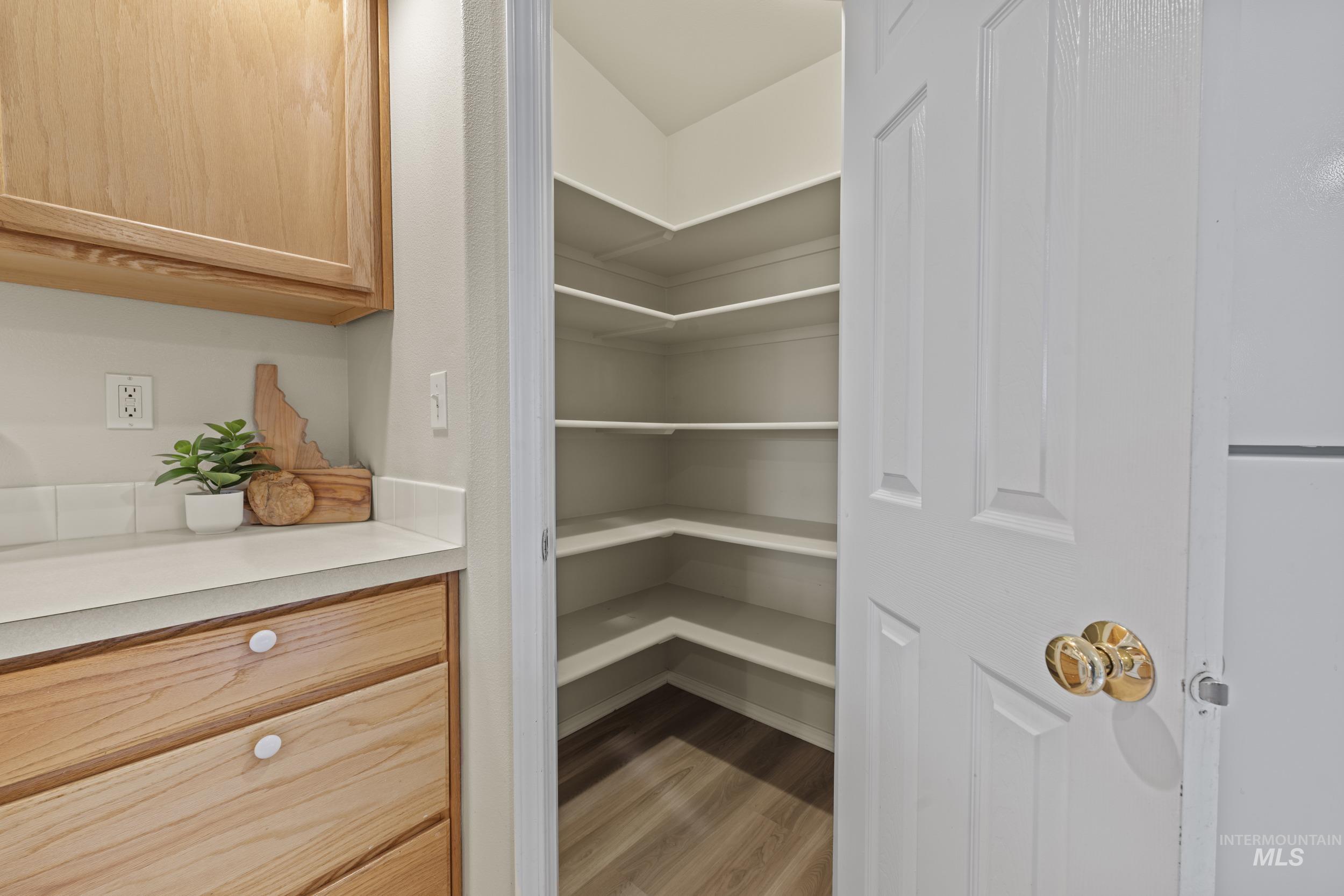 View of storage area