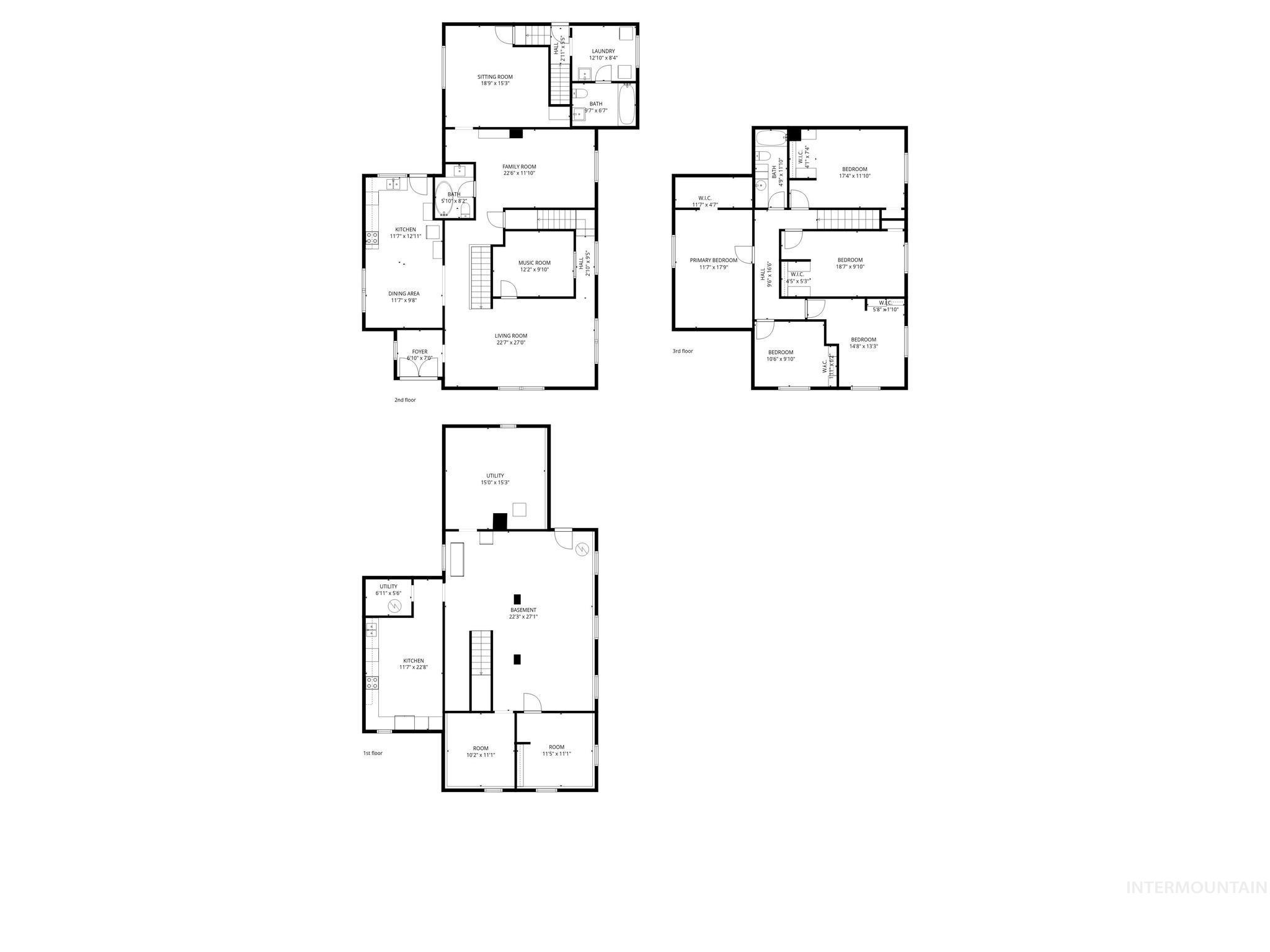 409 1st St E, Hansen, Idaho 83334, 5 Bedrooms, 3 Bathrooms, Residential For Sale, Price $450,000, 98968068