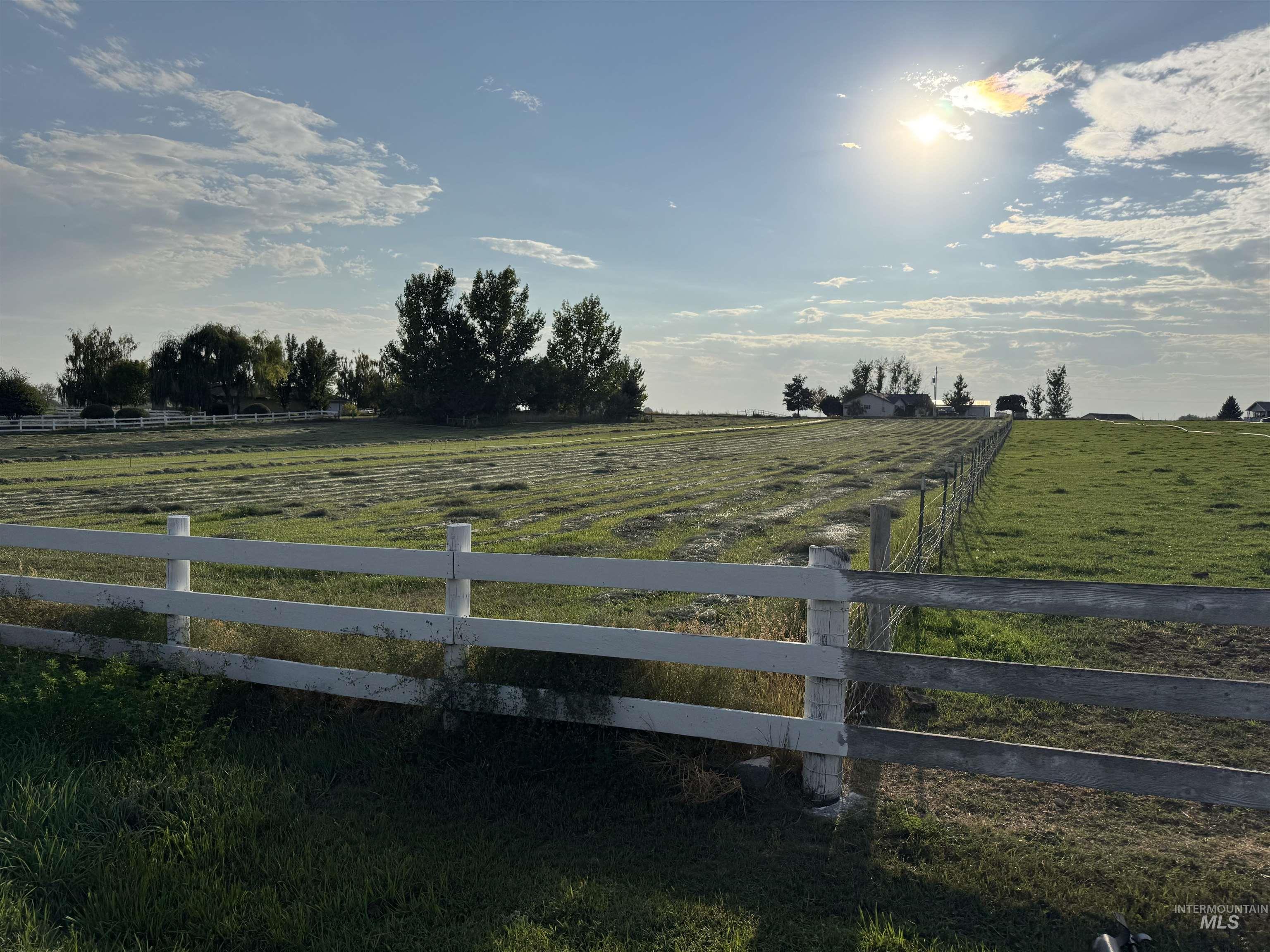 View of yard featuring a view of rural / pastoral area