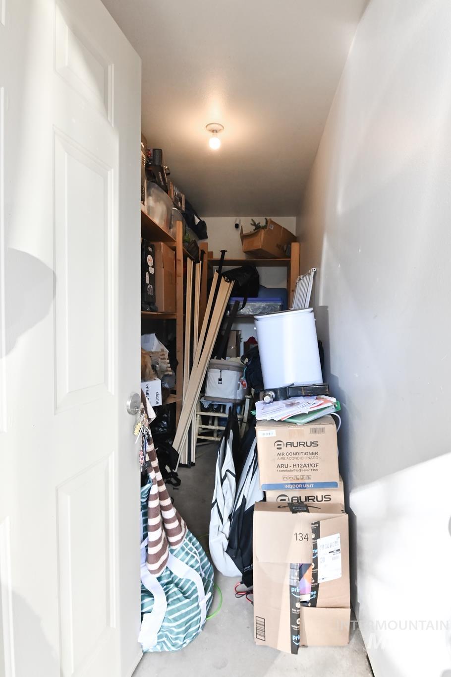 View of storage room