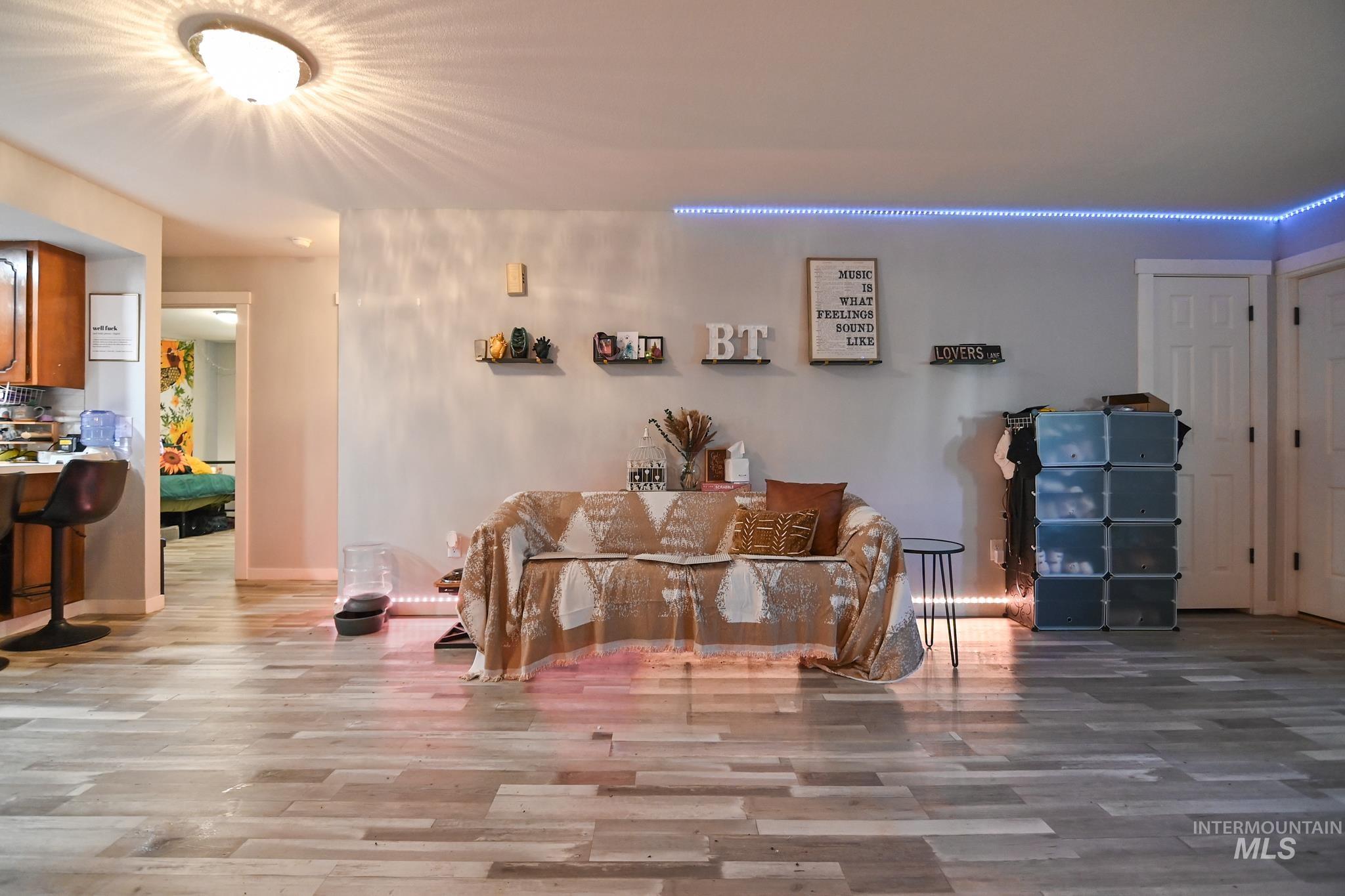 Dining room featuring wood finished floors