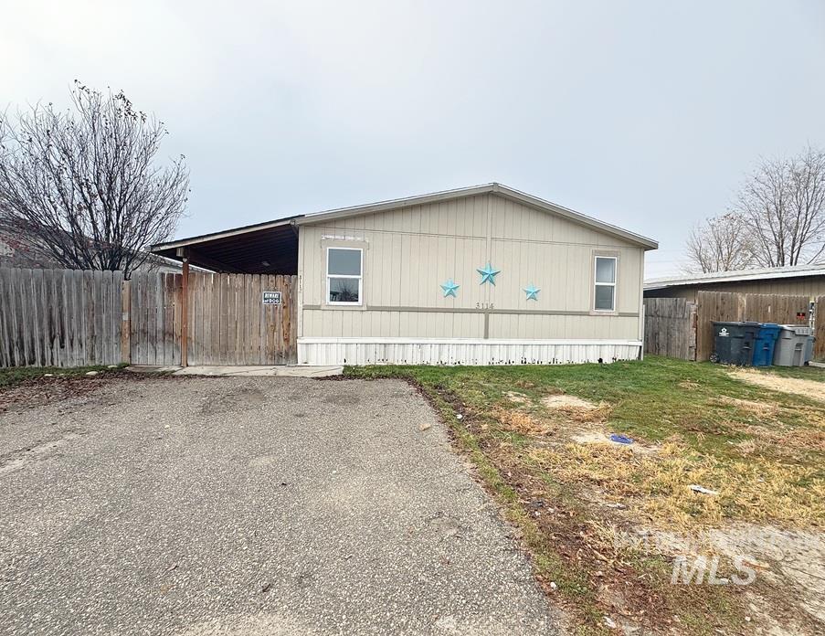 View of front facade