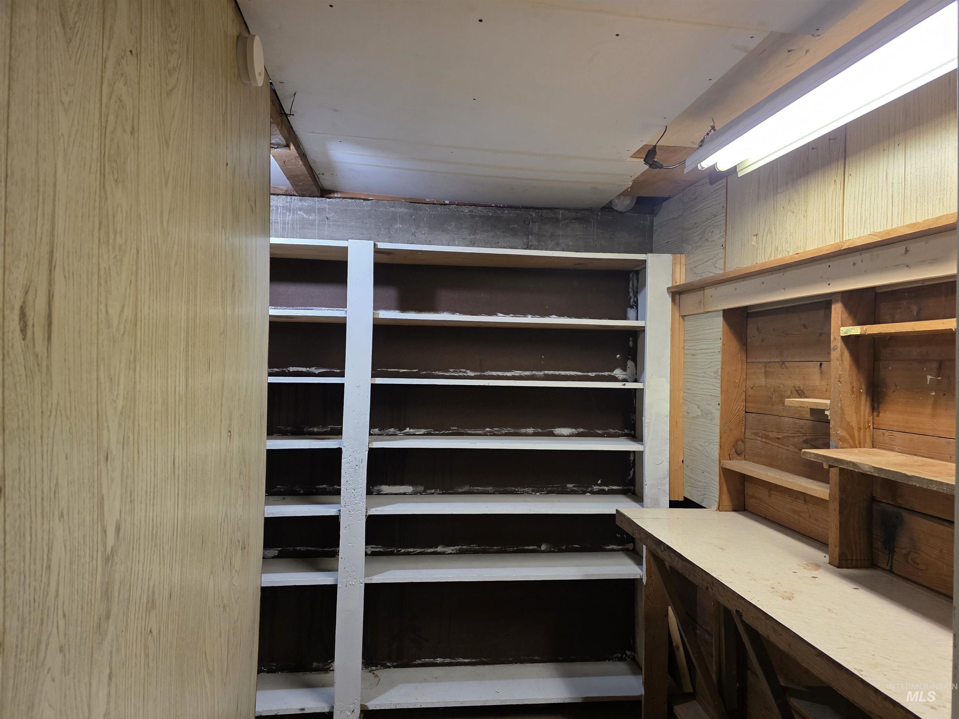 View of storage room