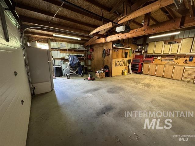 Garage with door openers