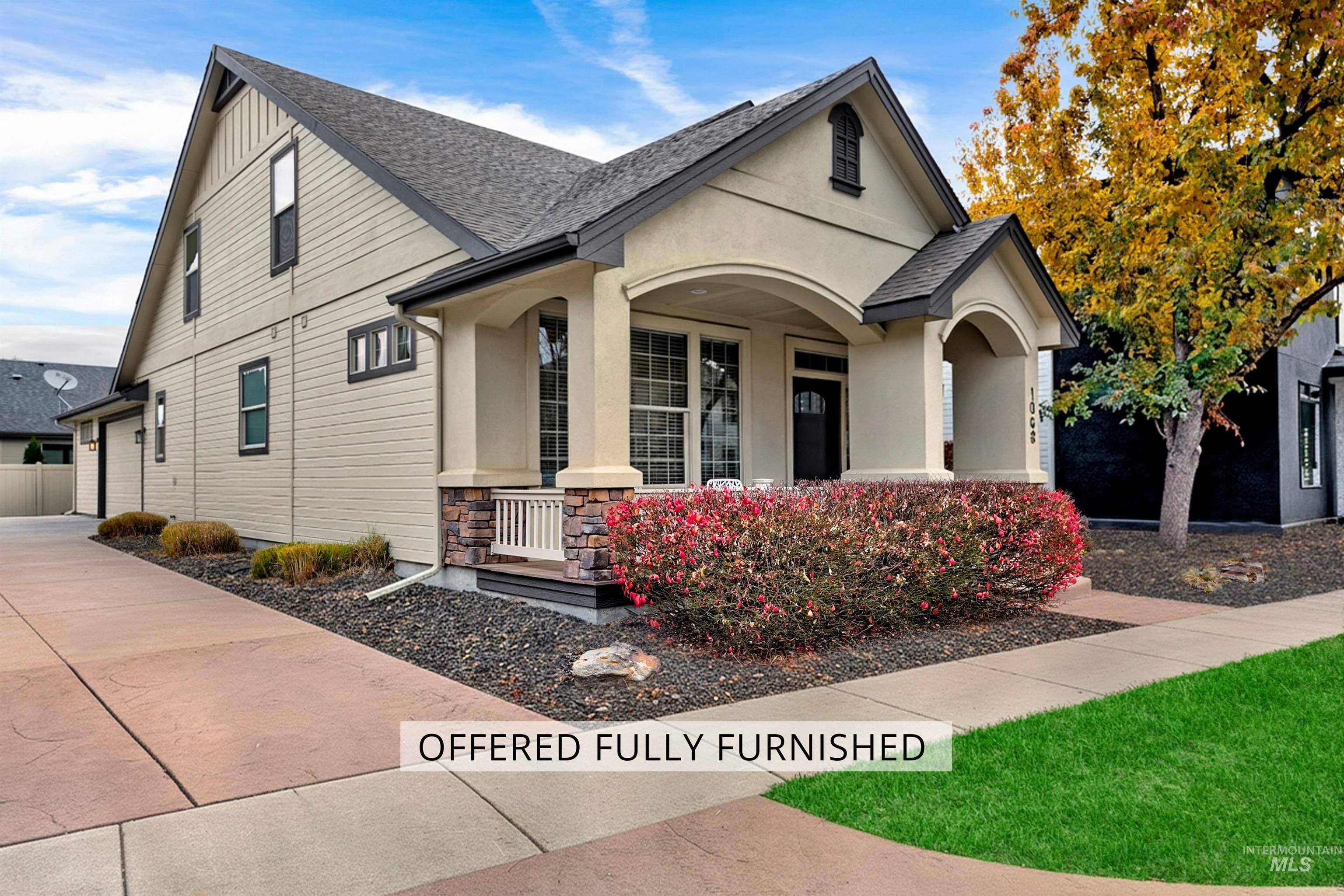 This home offers a long driveway with a side-entry garage, this home is easy to access and offers a large covered front porch.