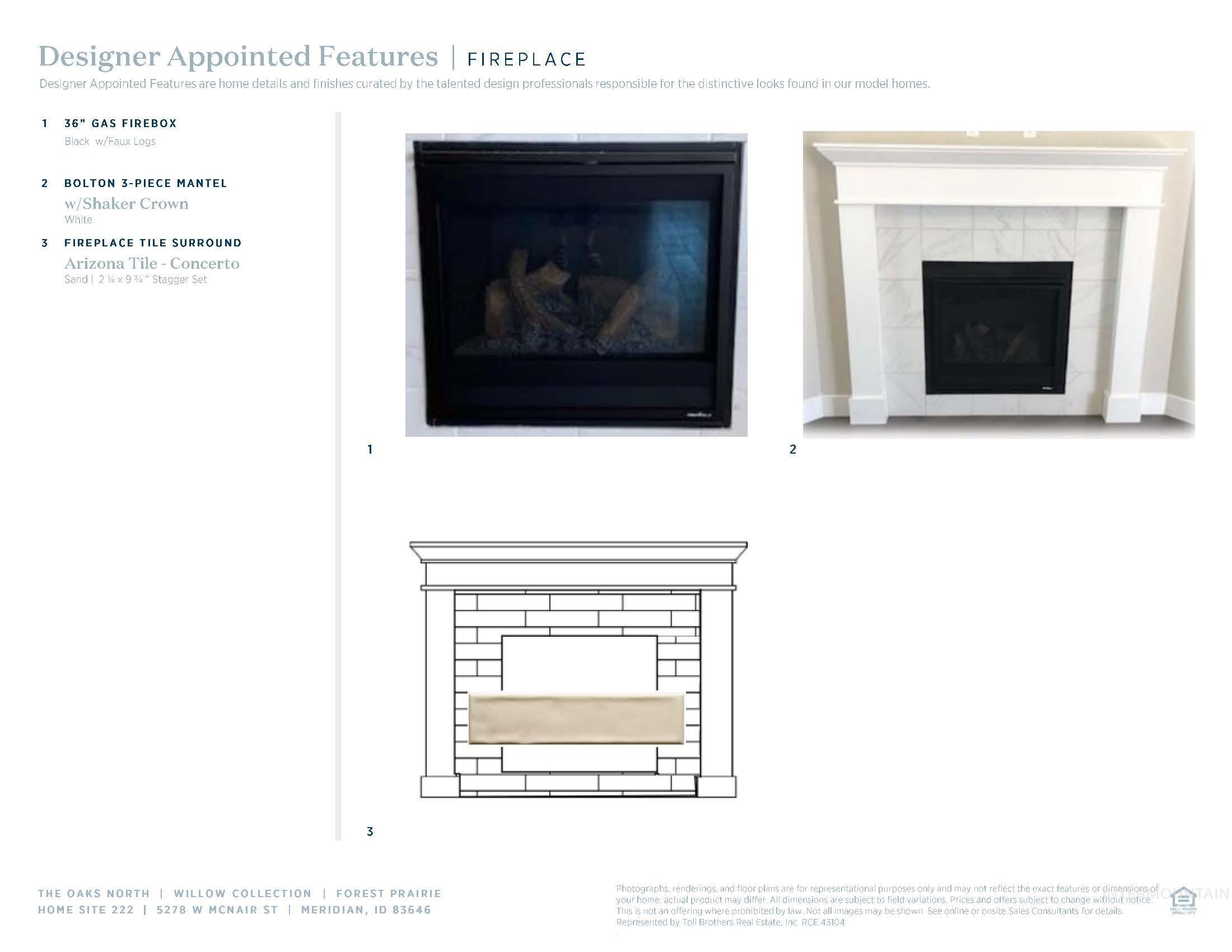 View of miscellaneous listing collateral