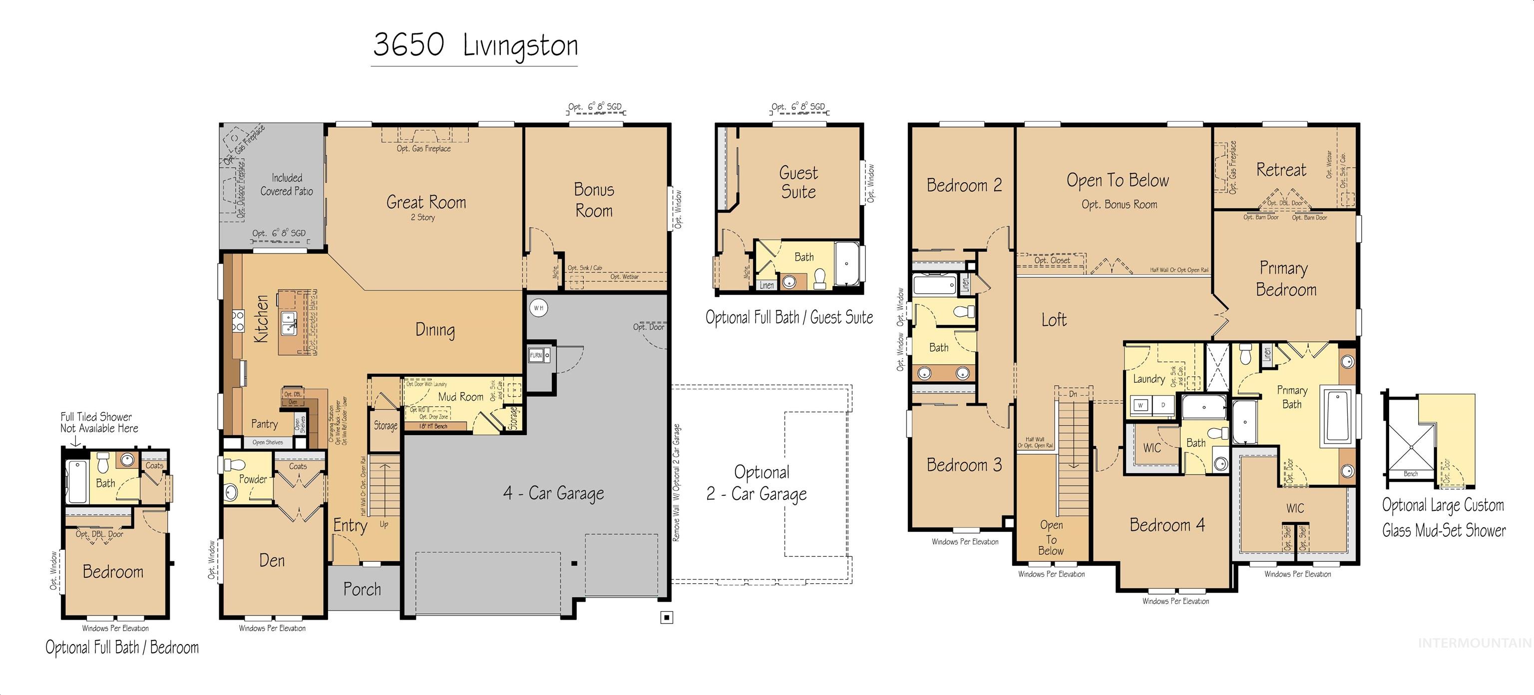 View of home floor plan