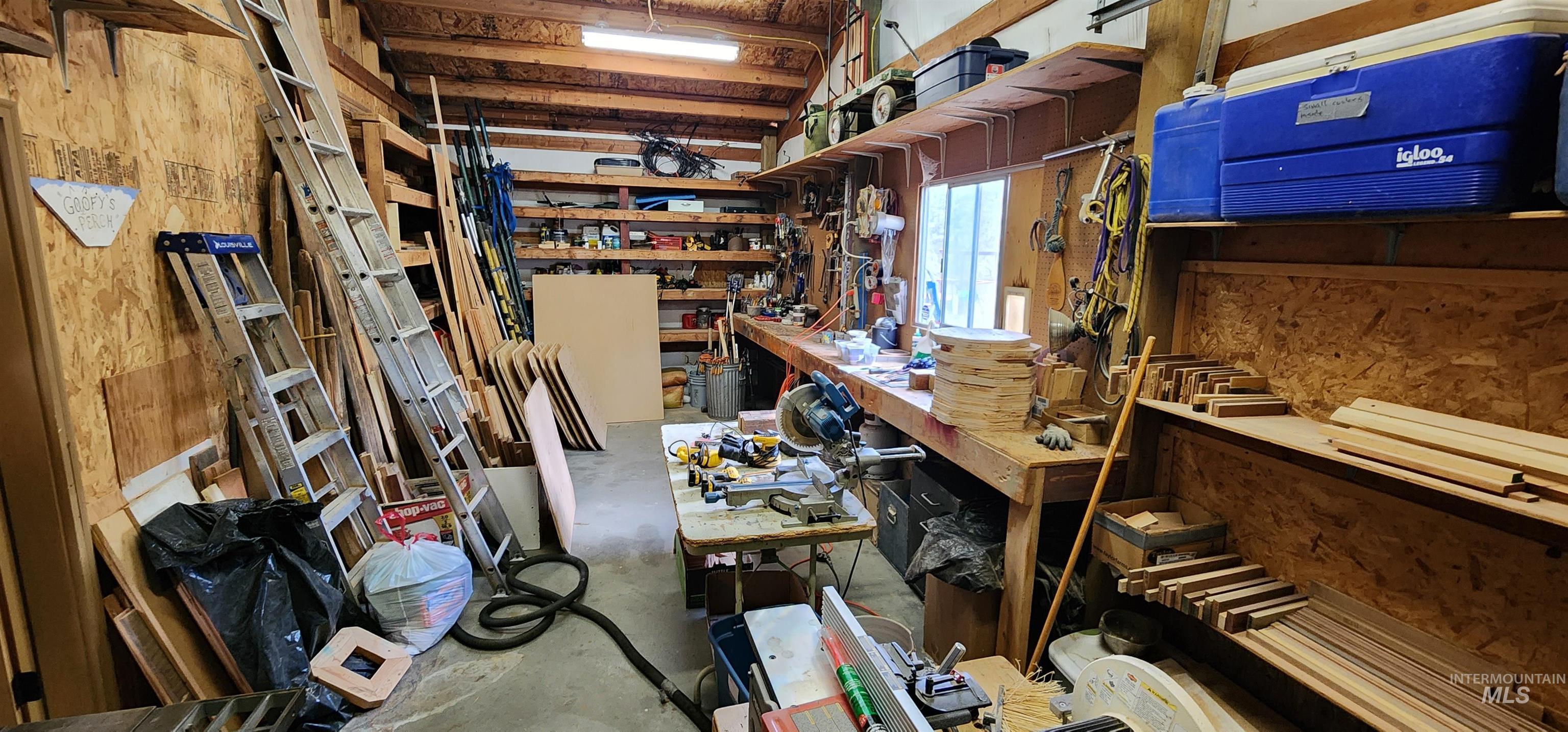 View of storage room