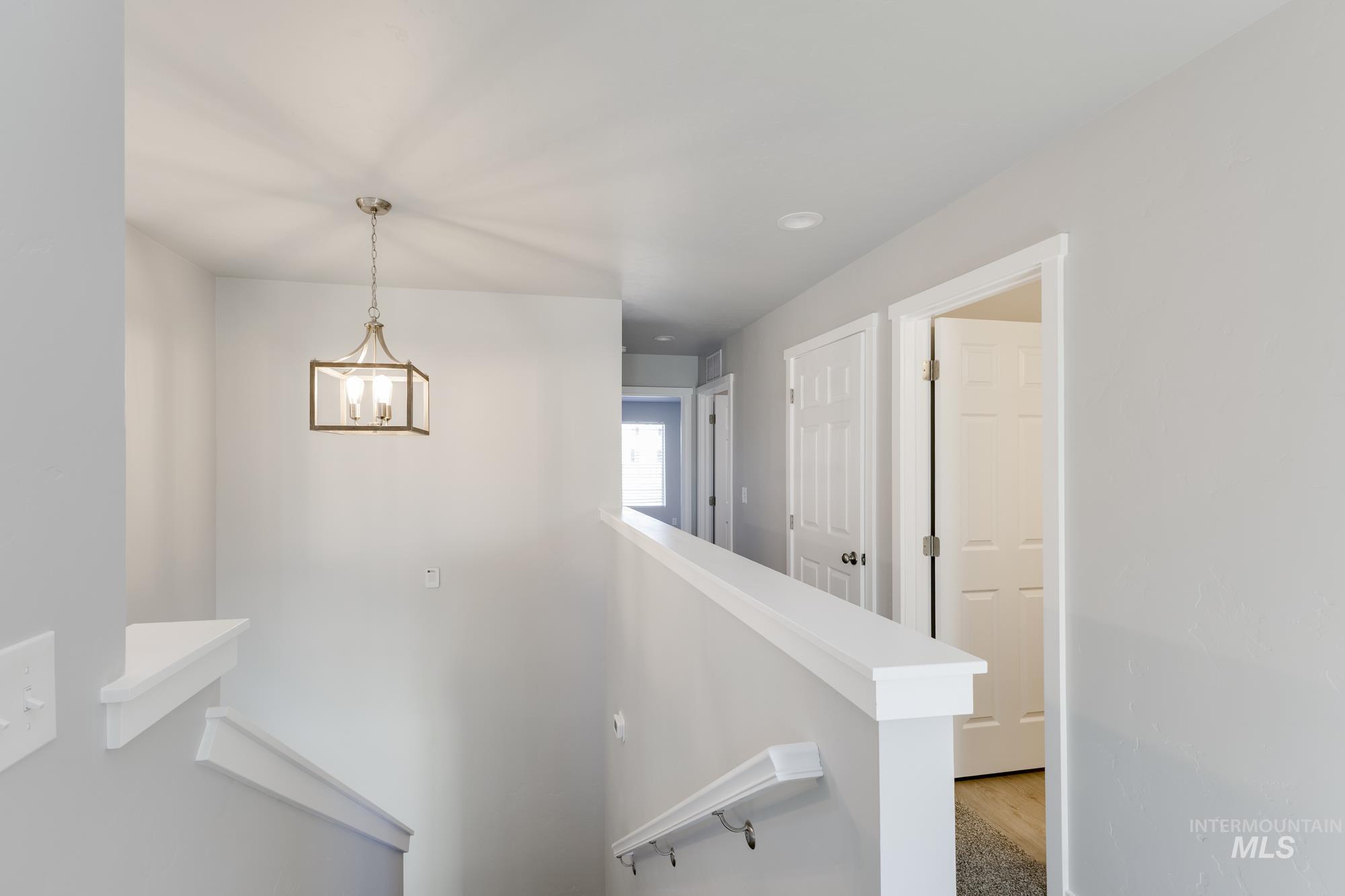 Corridor with an upstairs landing