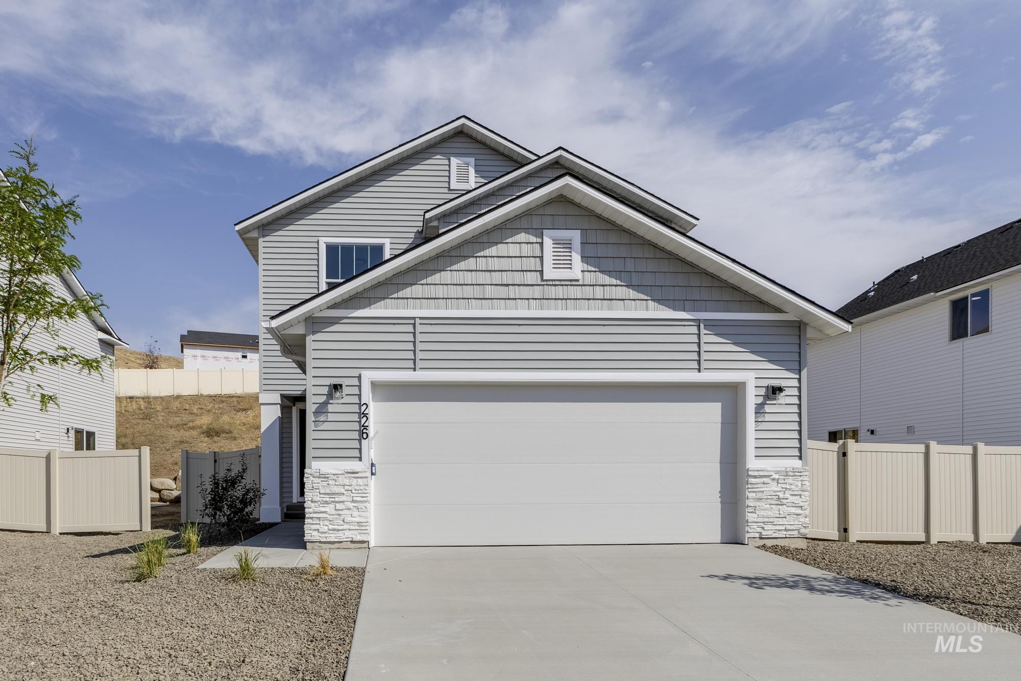 2542 W Fallon Lp, Nampa, Idaho 83651, 3 Bedrooms, 2.5 Bathrooms, Residential For Sale, Price $416,990, 98968412
