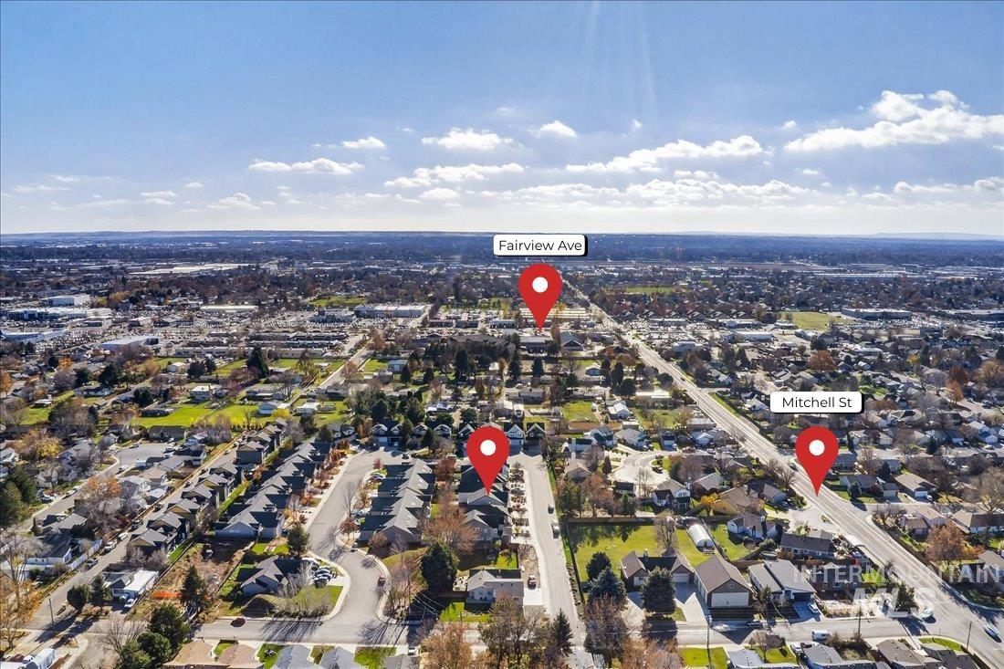 View of property location featuring nearby suburban area