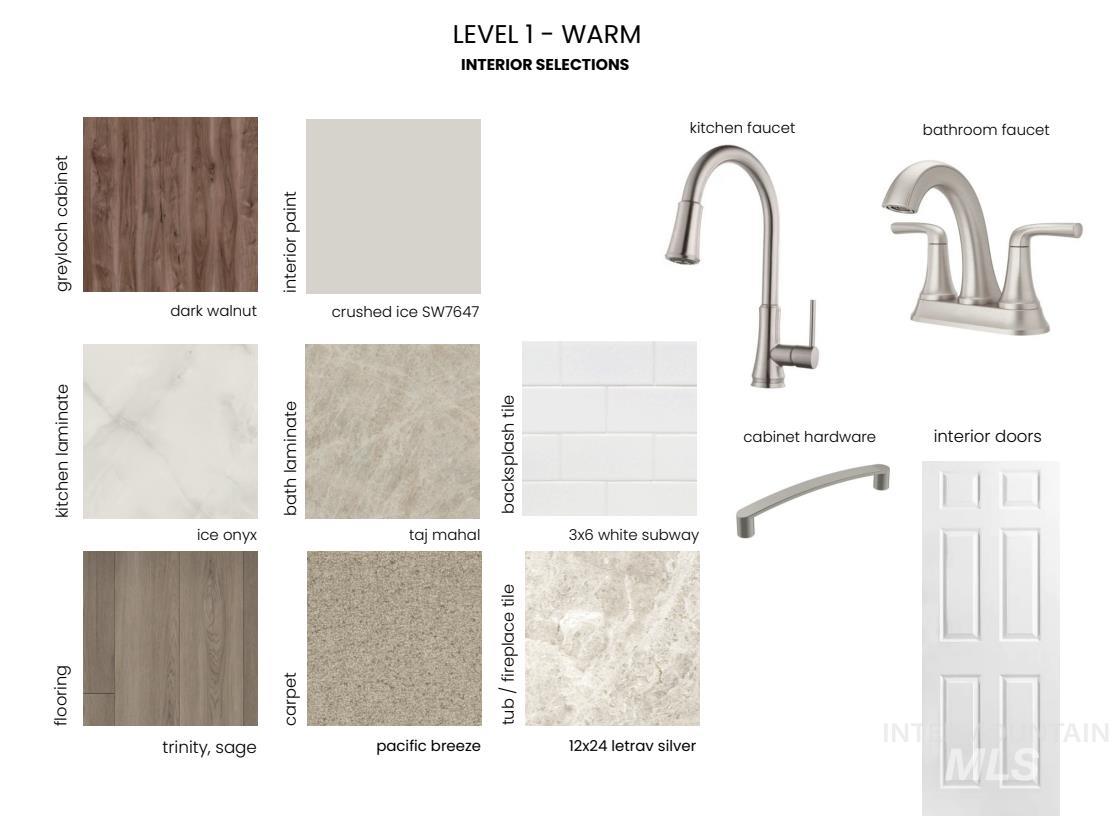 View of marketing collateral with multiple images