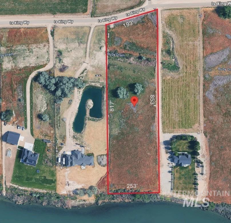 Map / location featuring property boundaries highlighted