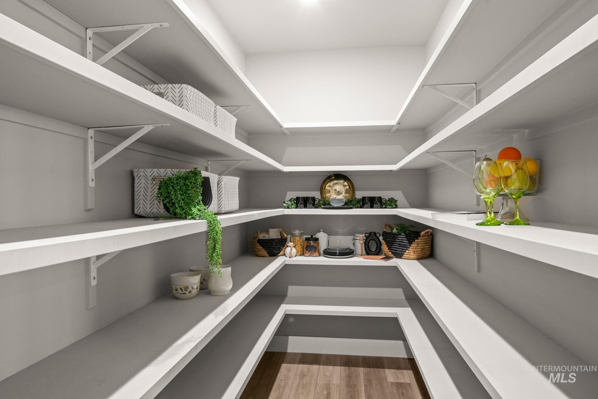 View of storage area