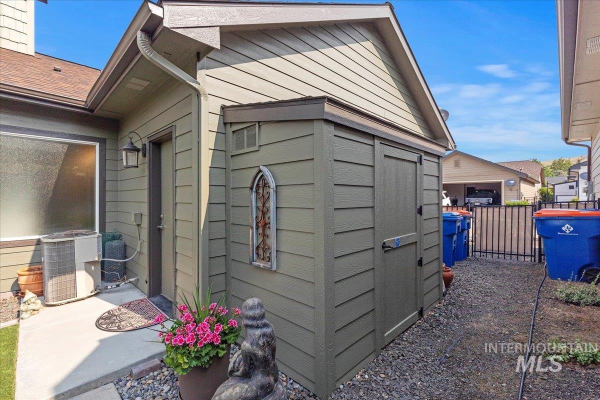 View of outdoor structure