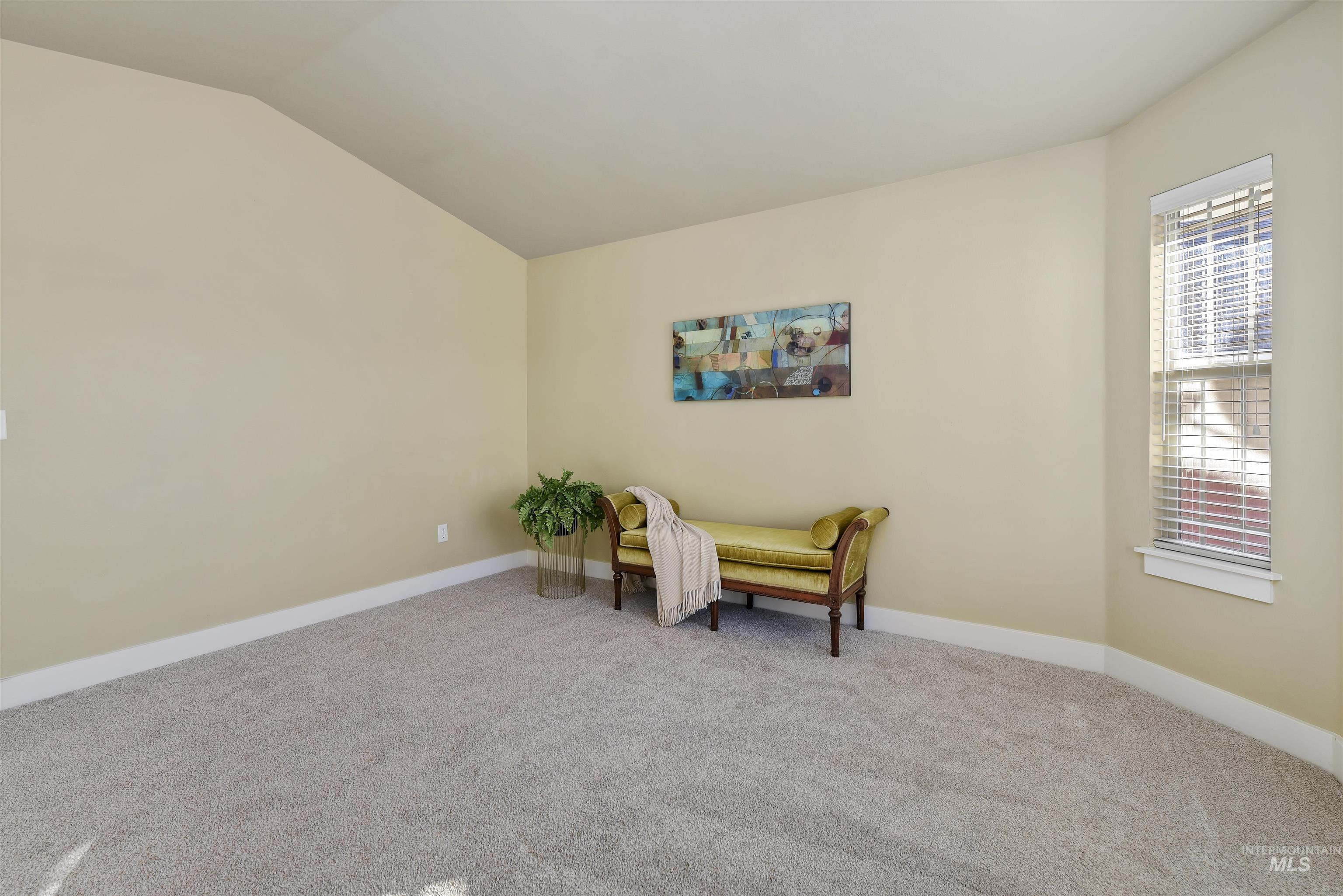 Spacious and looks over front.