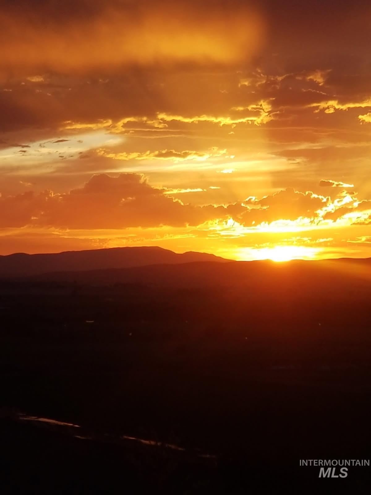 Water view featuring a mountain backdrop