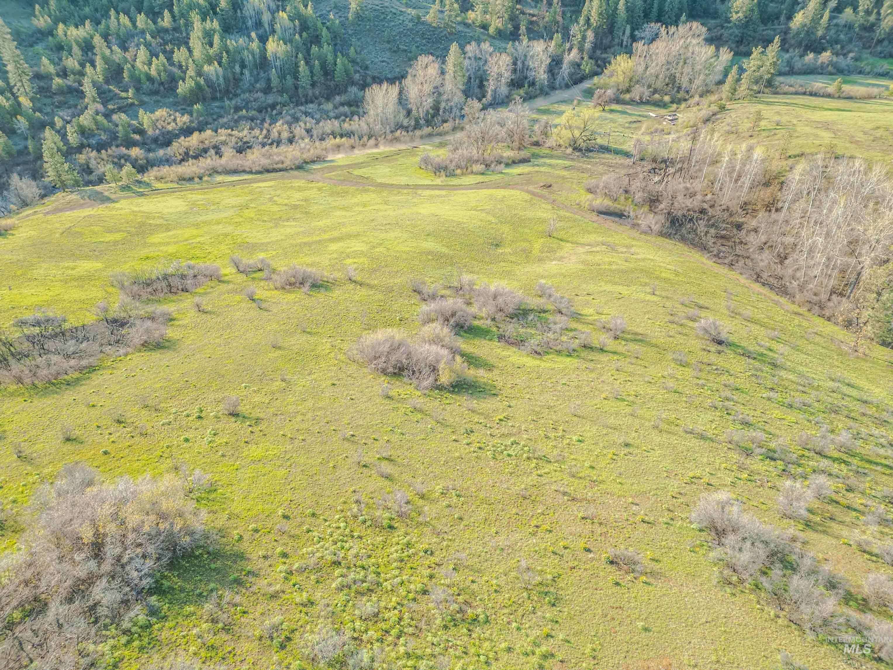 Aerial view of property and surrounding area