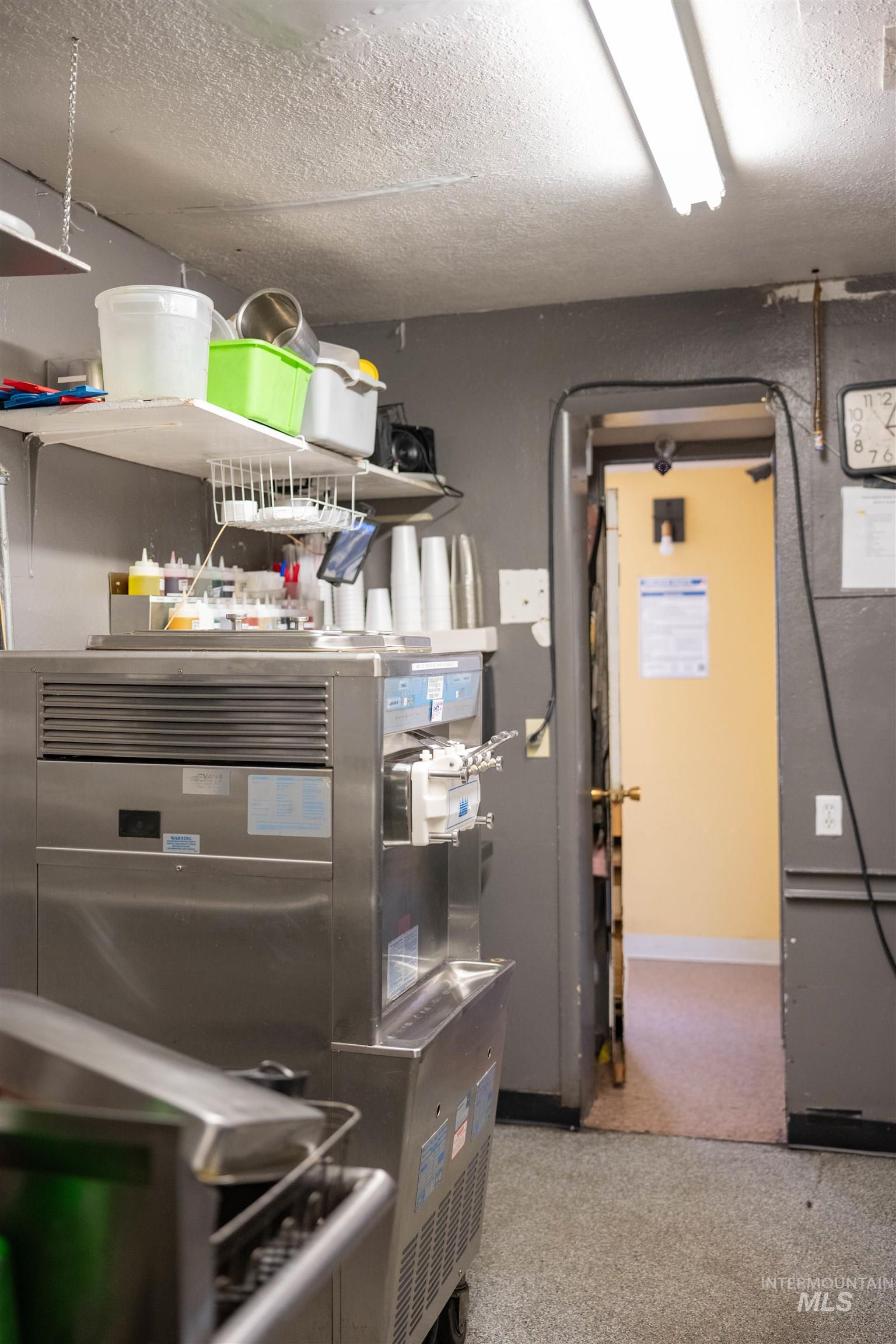 View of storage area