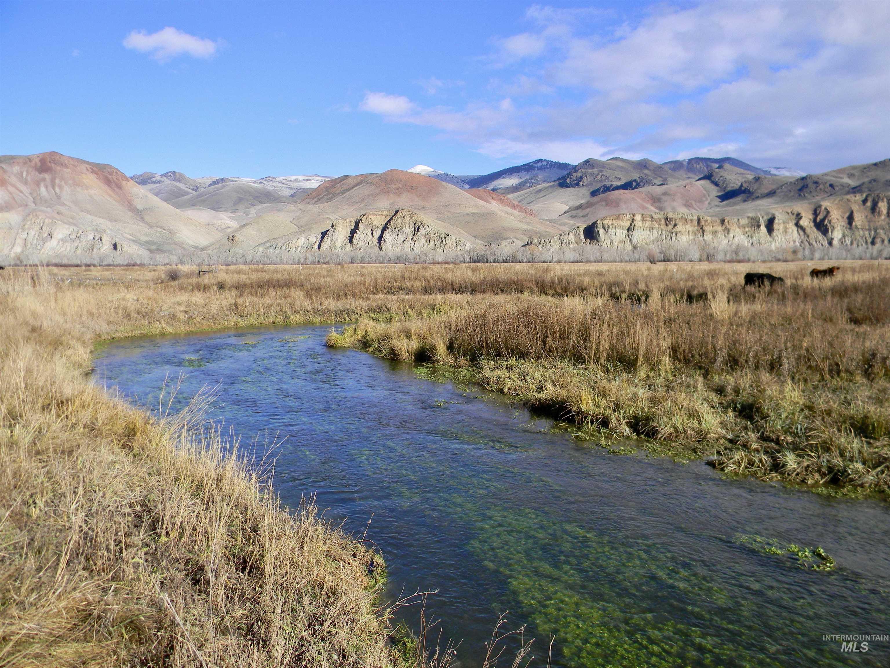 Mountain view with a large body of water