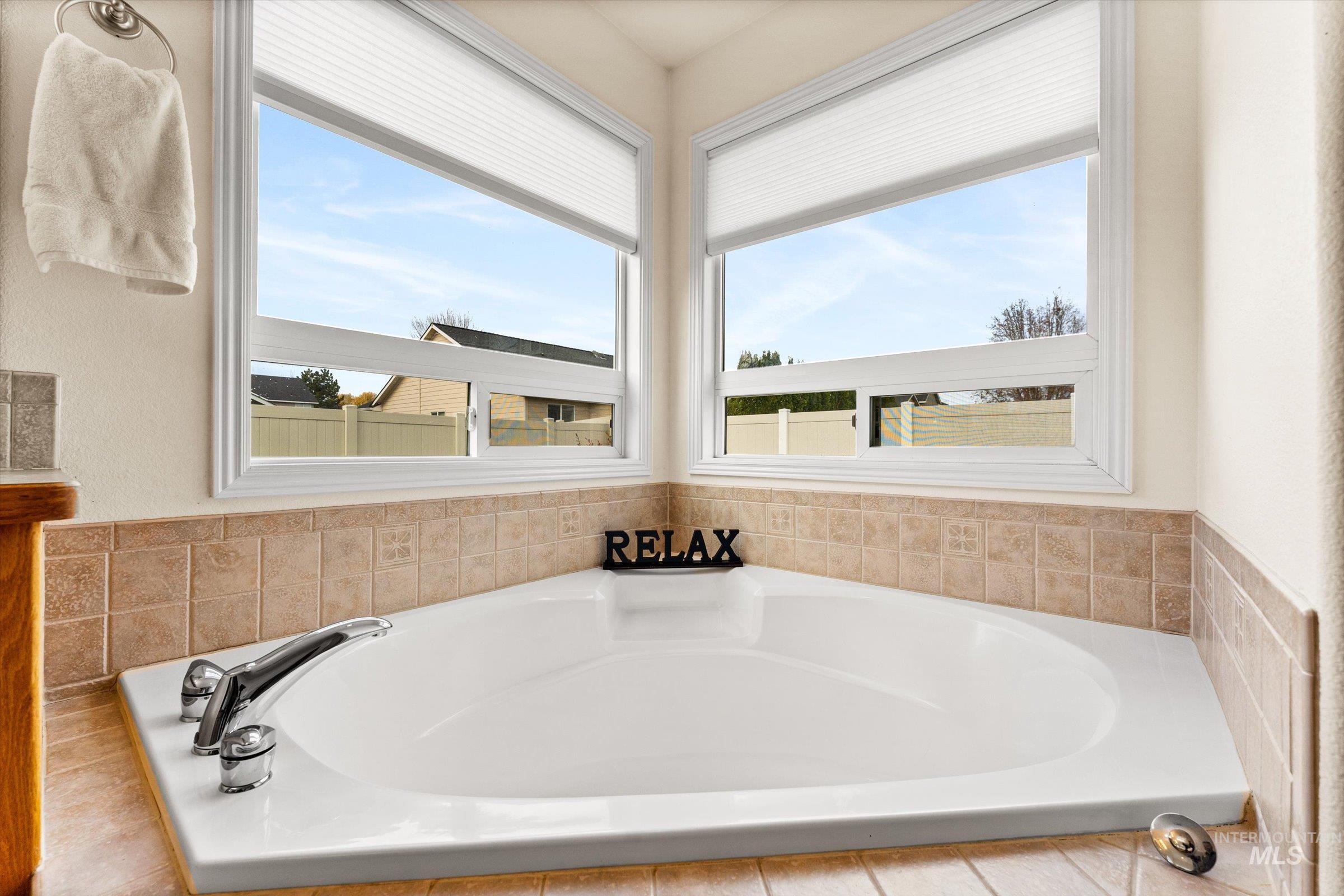 Bathroom with a bath