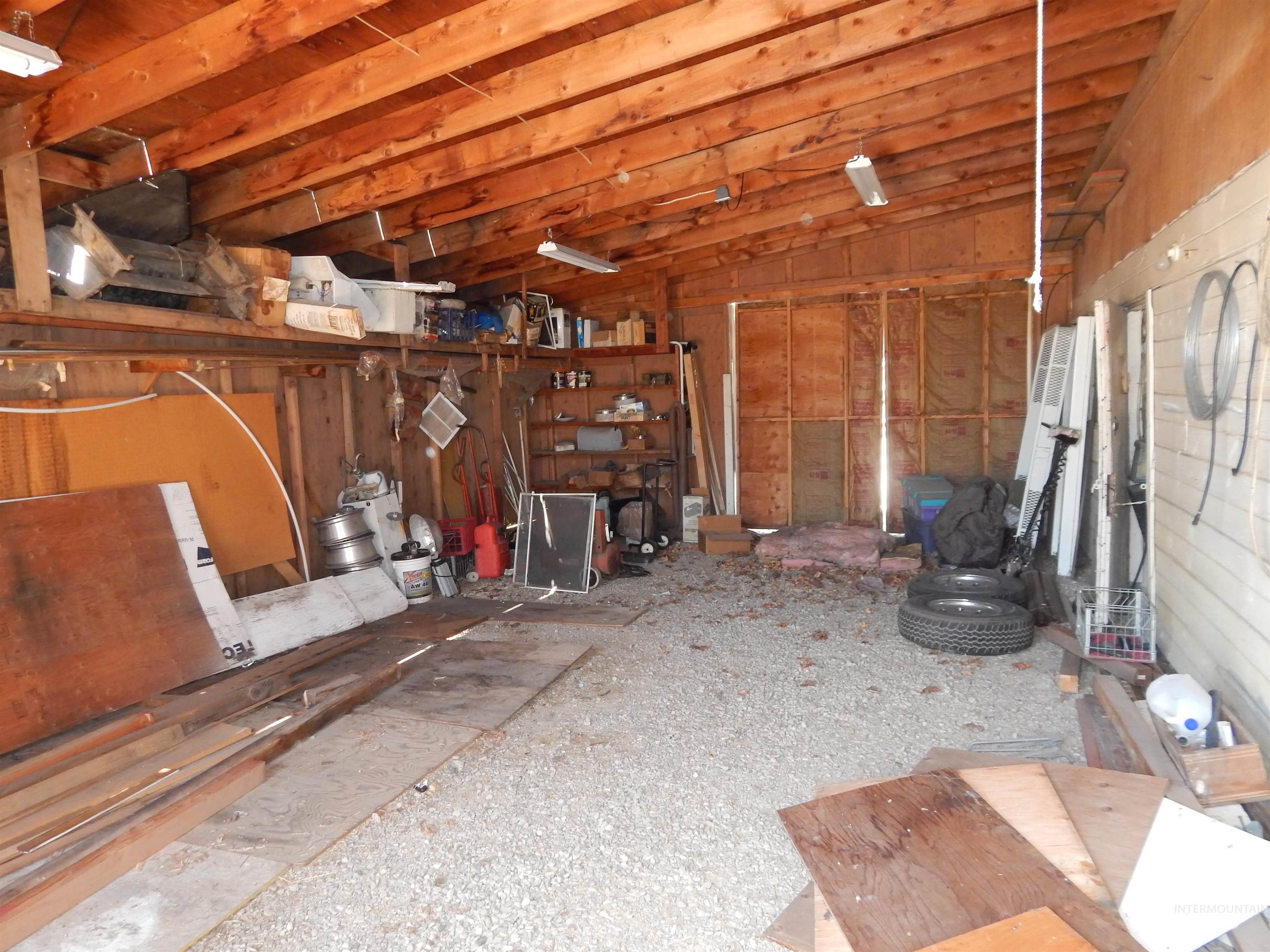 View of storage area