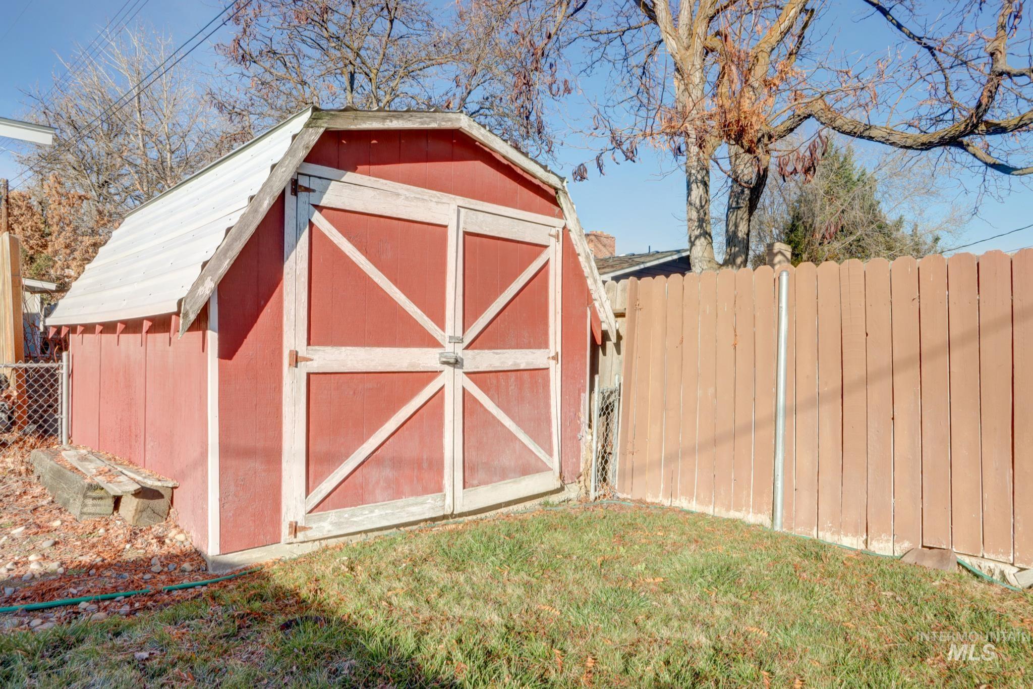 View of shed