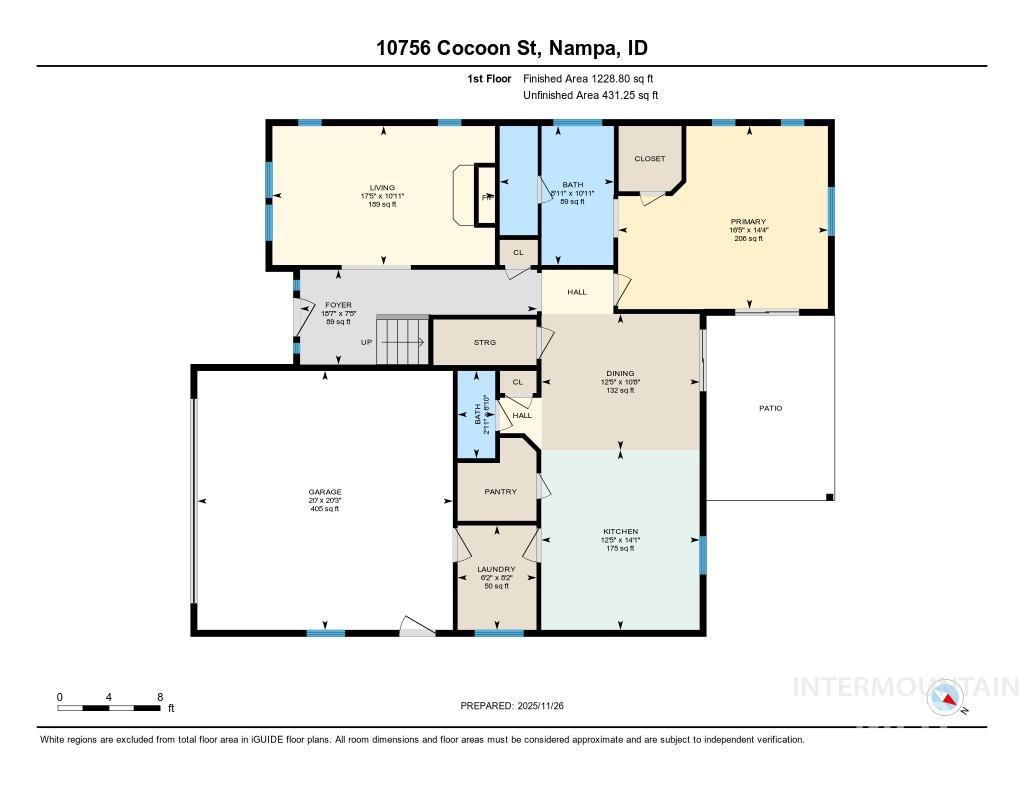 View of home floor plan
