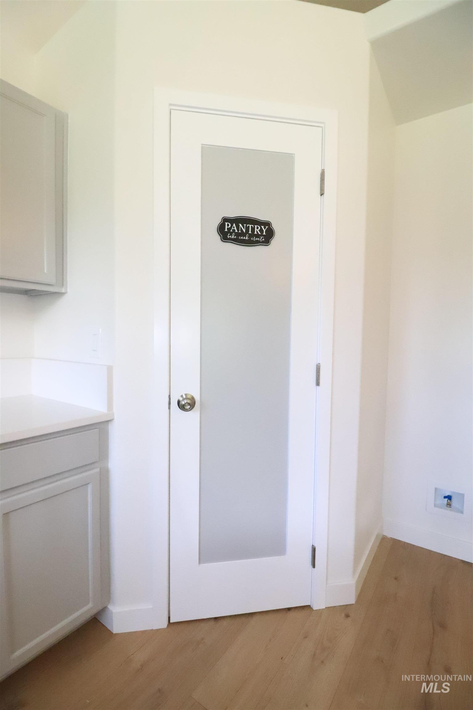 Detailed view of wood finished floors