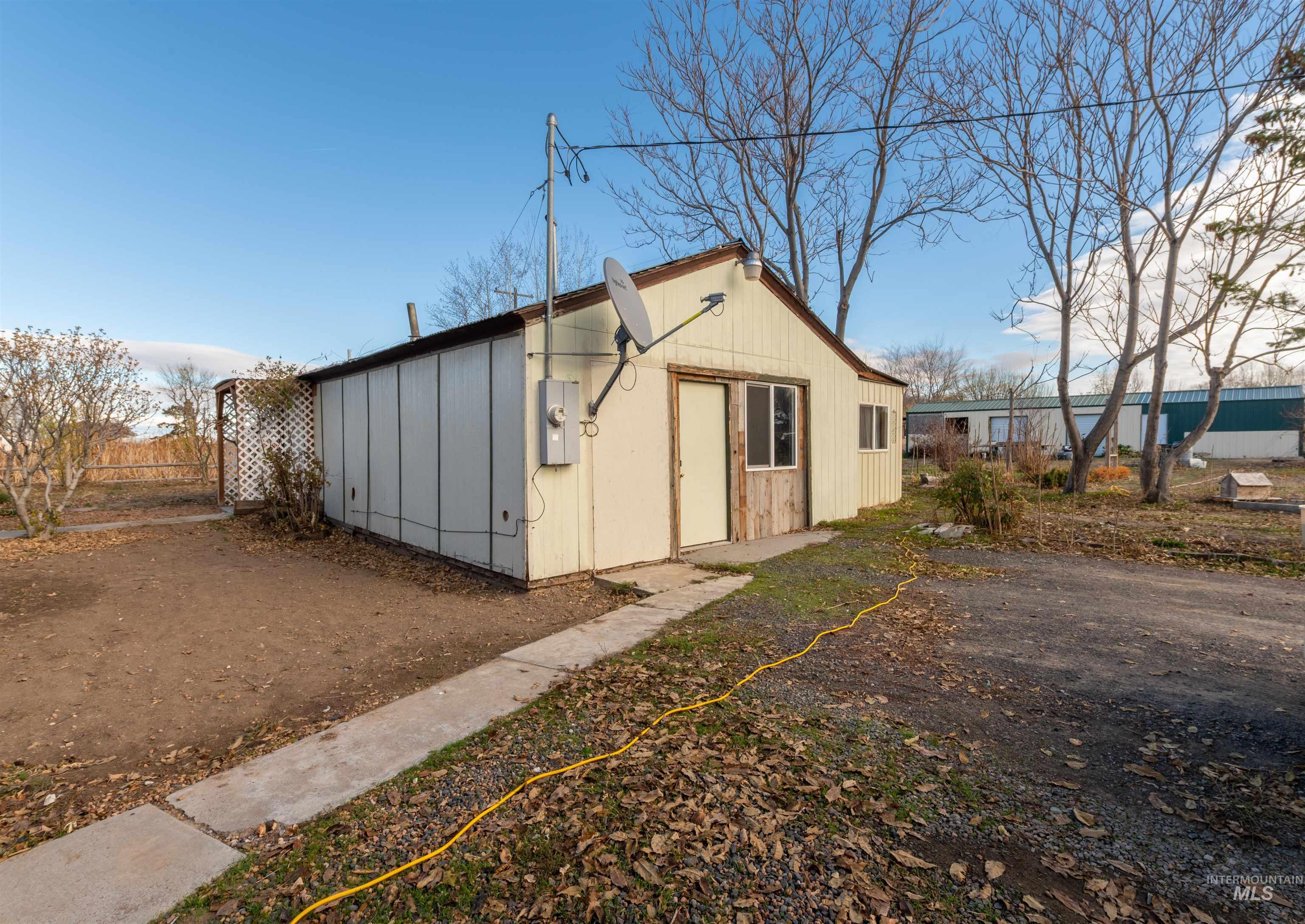 View of outdoor structure