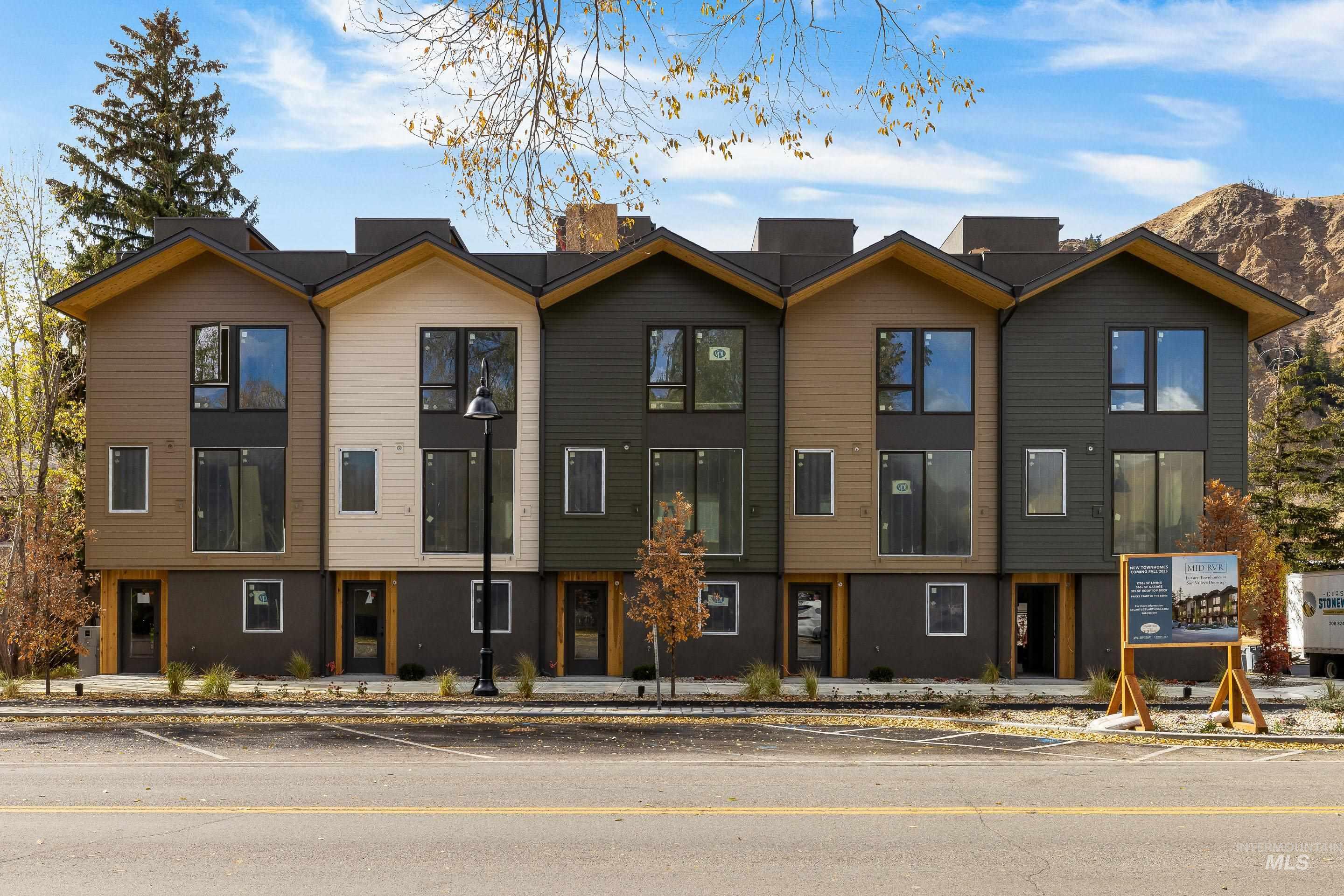 View of property featuring a mountain view