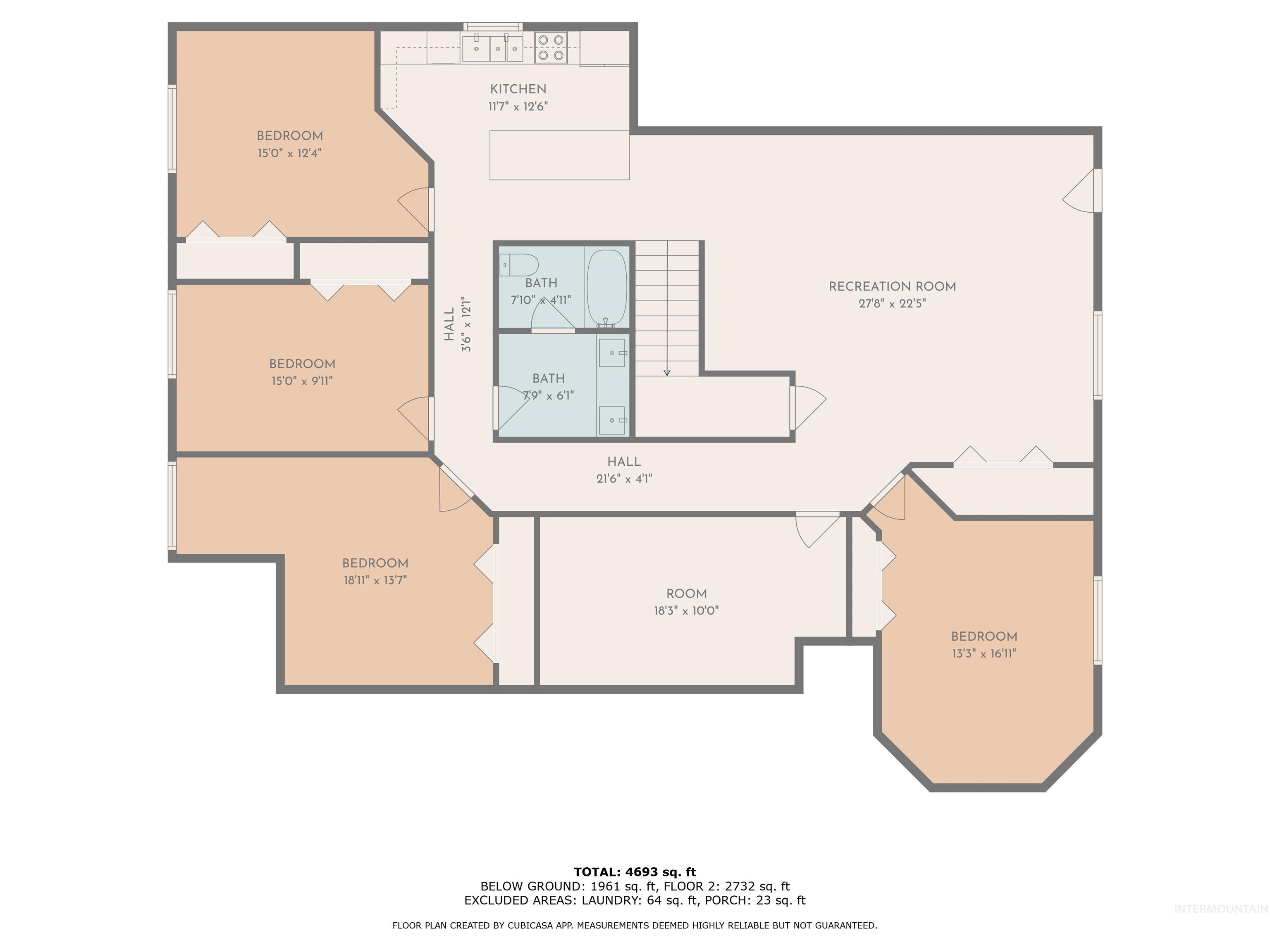 1409 Bitterroot Drive, Twin Falls, Idaho 83301, 7 Bedrooms, 3 Bathrooms, Residential For Sale, Price $599,950,MLS 98968642