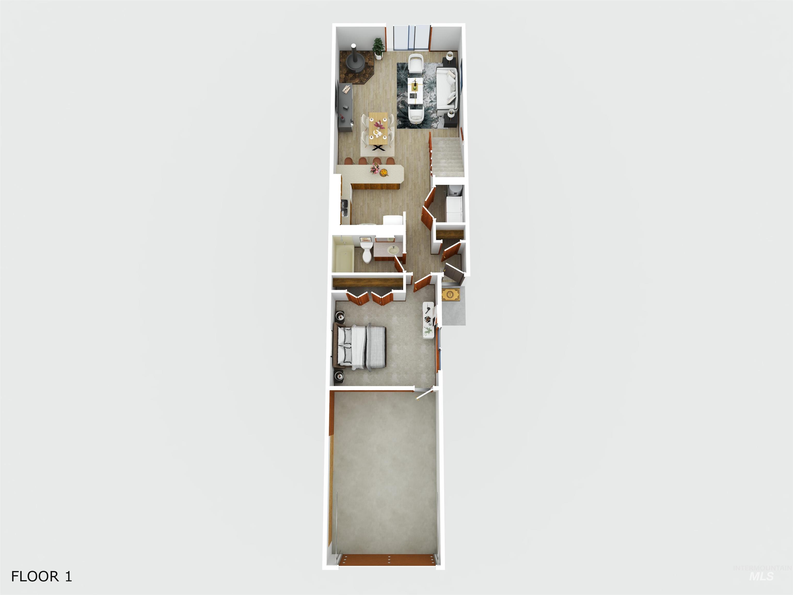 View of floor plan / room layout
