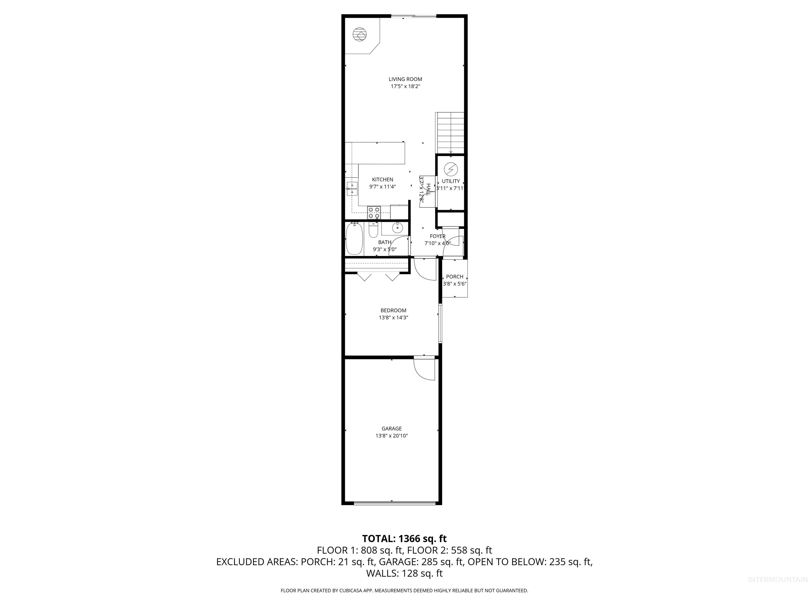 View of home floor plan
