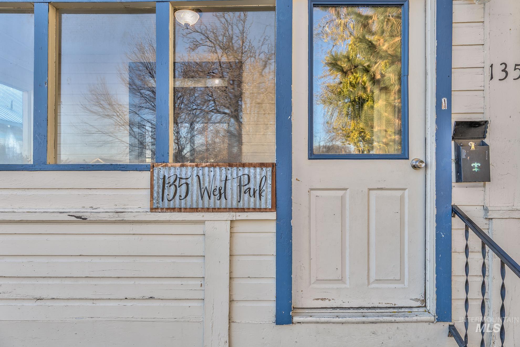 Entrance to property