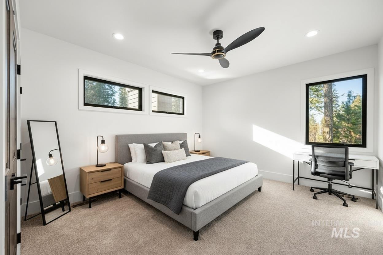 Upstairs Bedroom - Virtually Staged