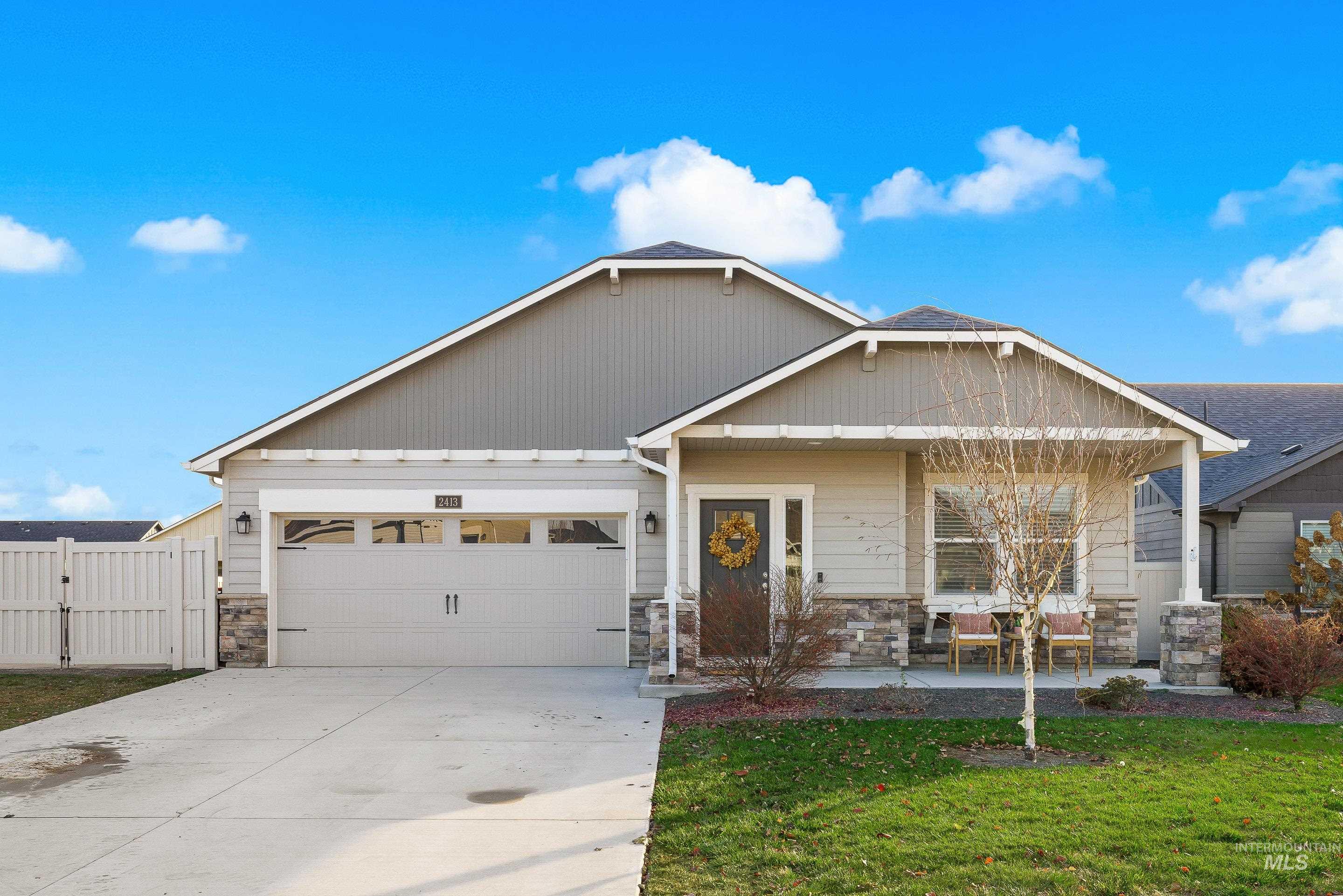 2413 W Foxglove Dr, Nampa, Idaho 83686, 3 Bedrooms, 2 Bathrooms, Residential For Sale, Price $410,000, 98968696