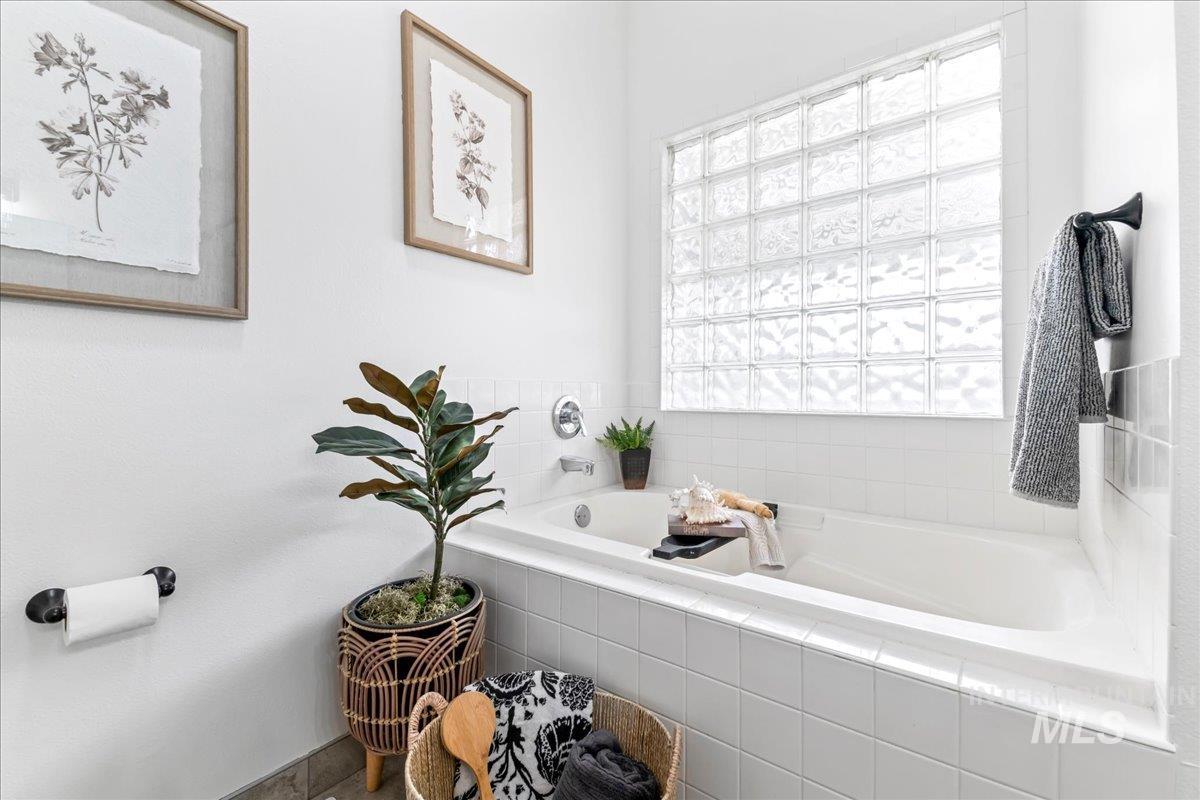 Bathroom featuring a bath
