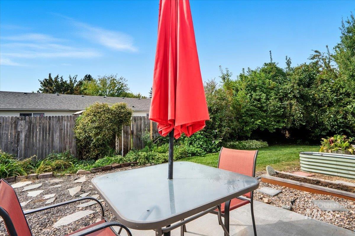 View of patio / terrace featuring outdoor dining space