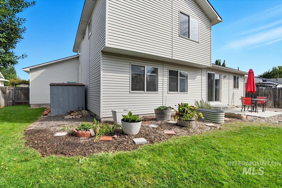Back of house featuring a patio