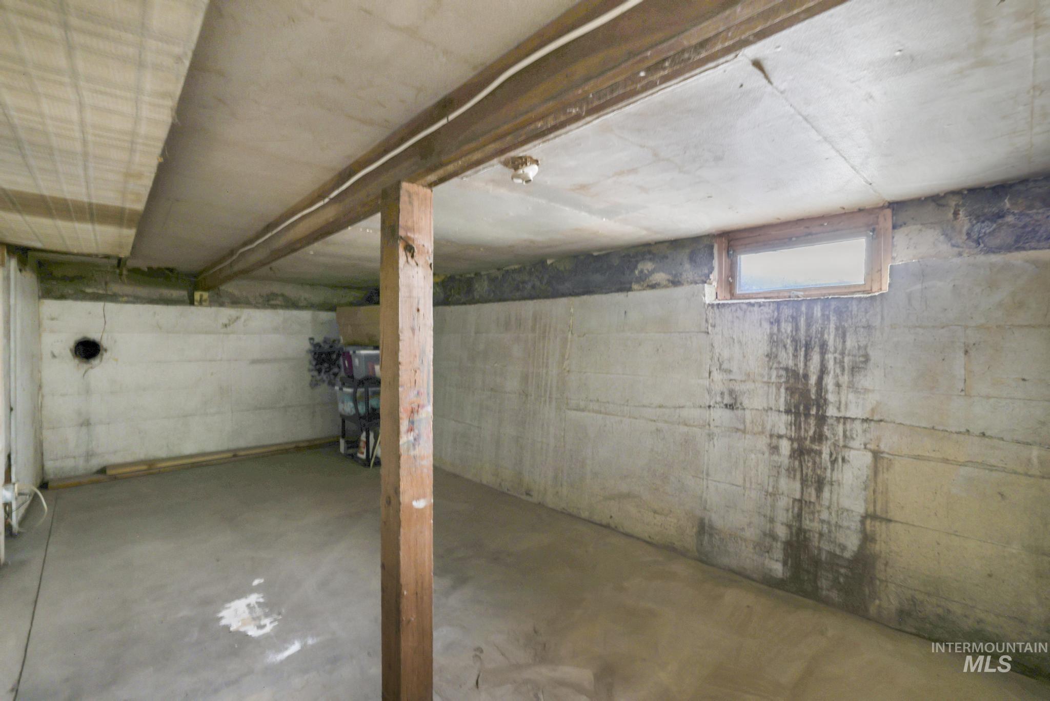 View of basement
