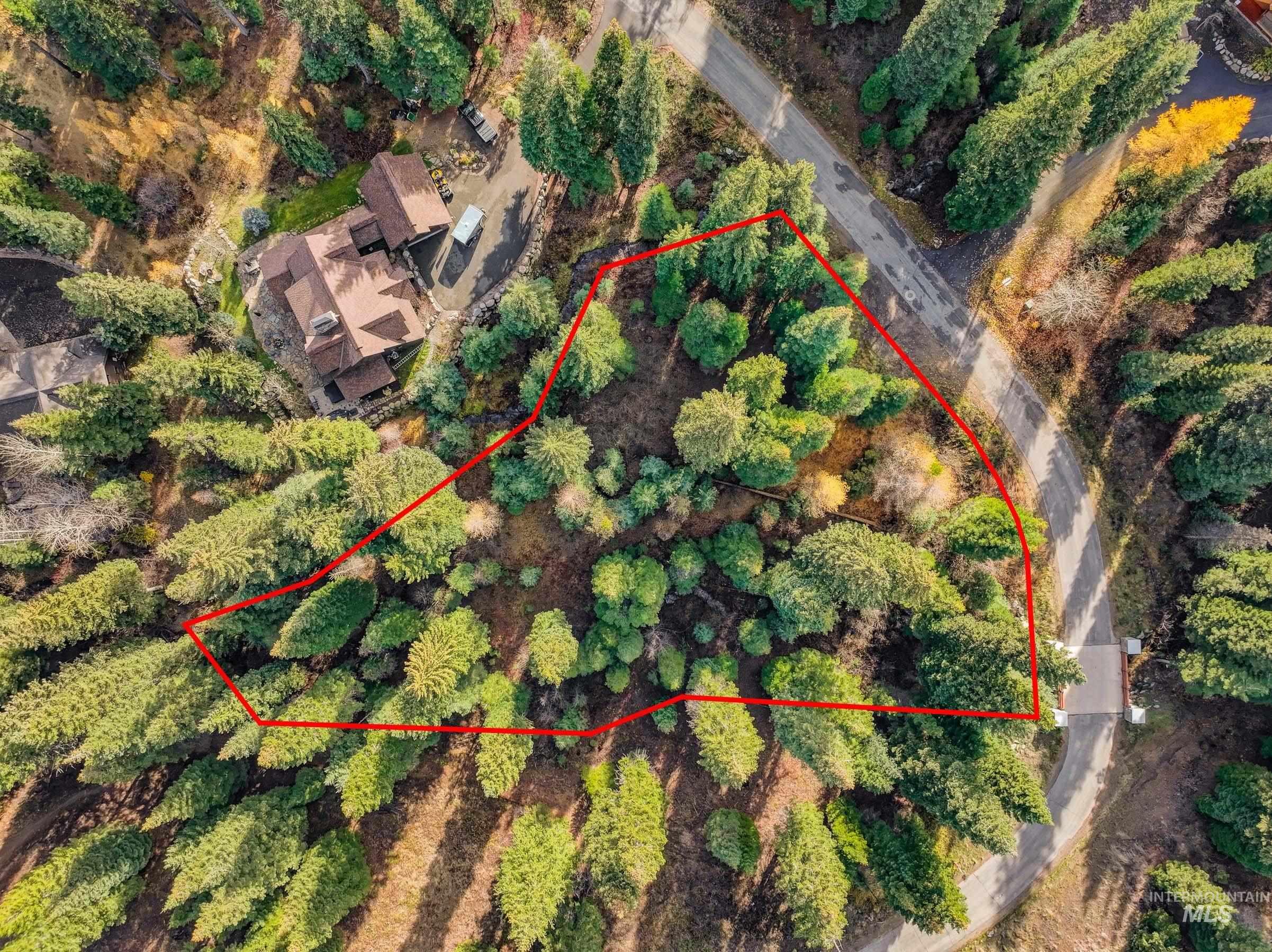 View of property location featuring property boundaries highlighted